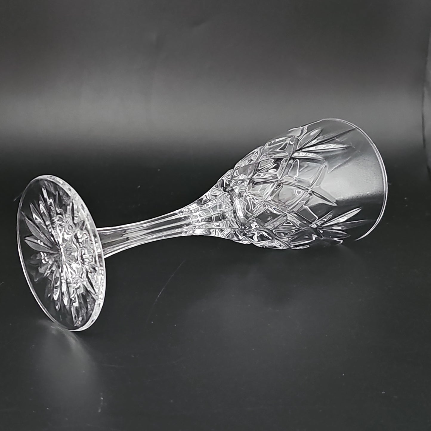 Royal Doulton Canterbury Pattern wine glasses, set of 6 Boxed. 175ml