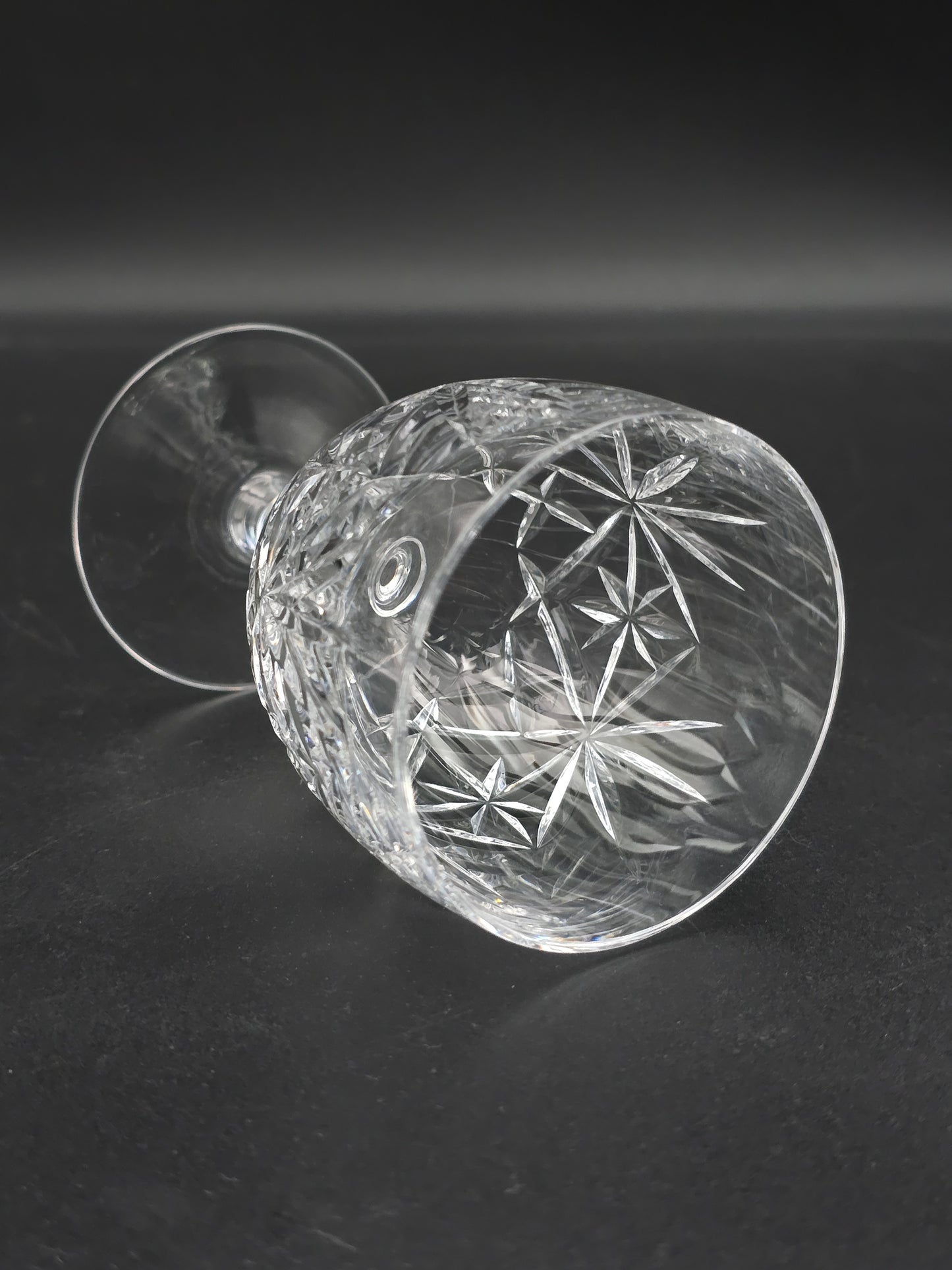 Set of 5 Crystal wine goblets 175ml