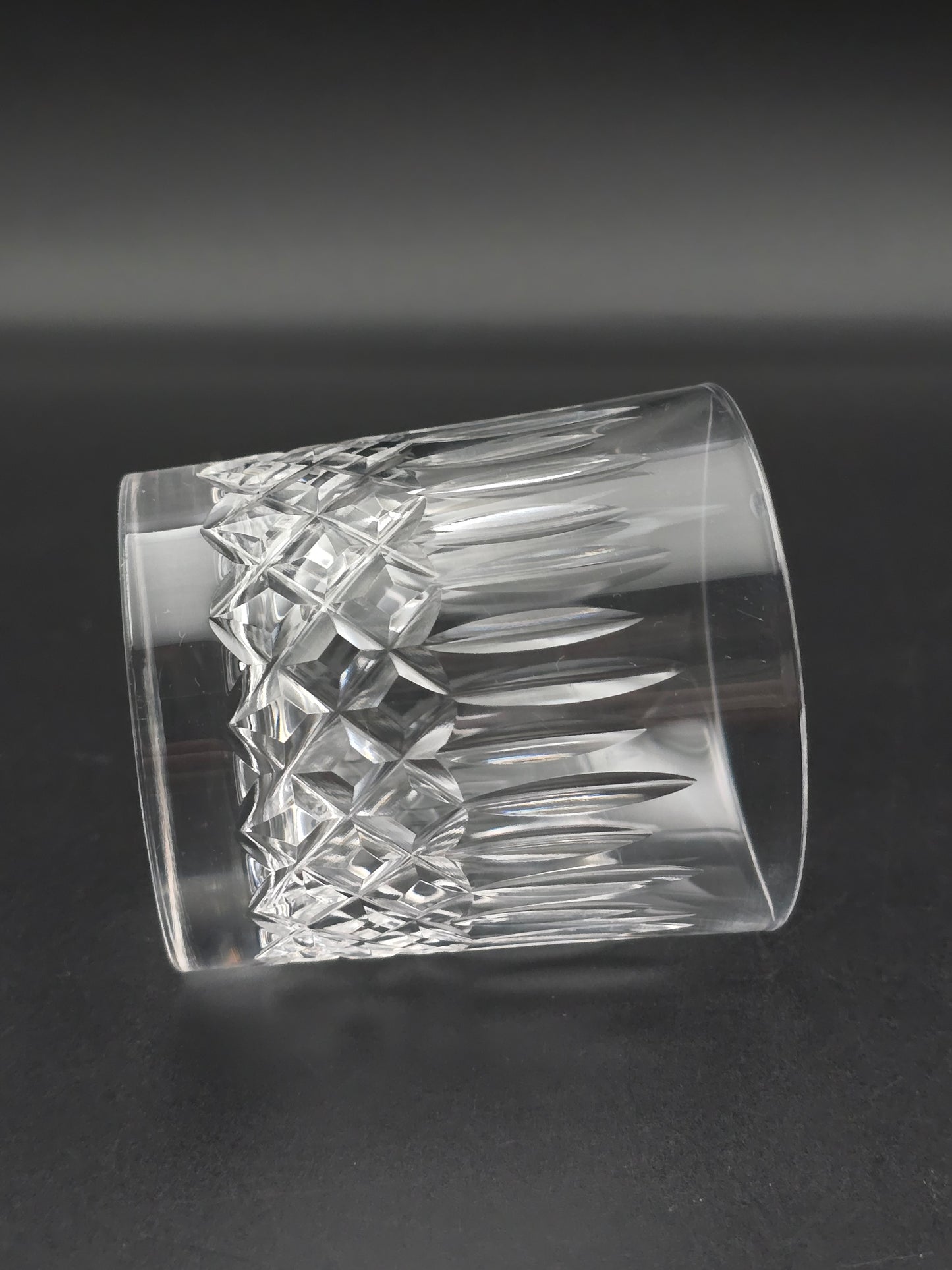 Set of 4 Vintage Edinburgh Crystal Appin Pattern 8oz Tumblers. Boxed.