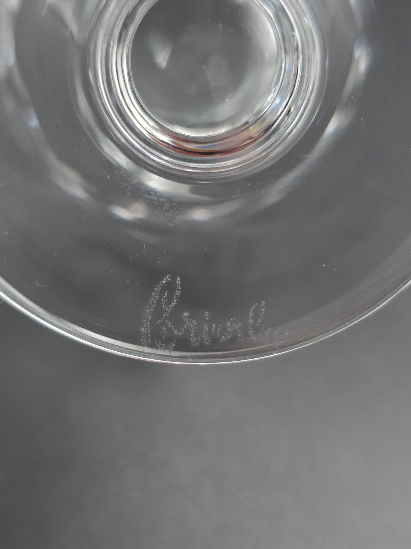 Royal Brierley Braemar pattern short stemmed liqueur glasses 80ml