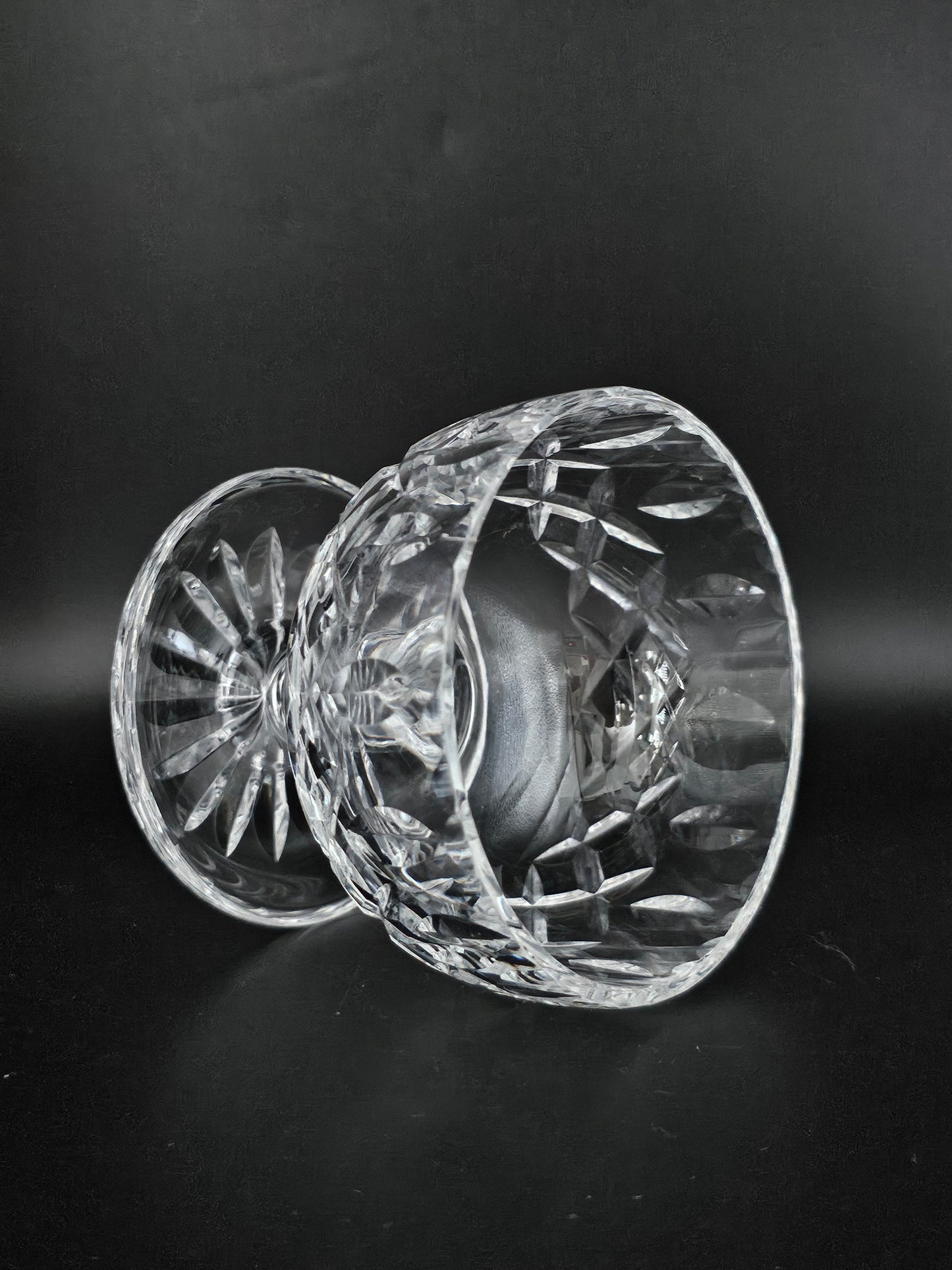 Set of 6 Crystal Dessert or Starter Dishes.