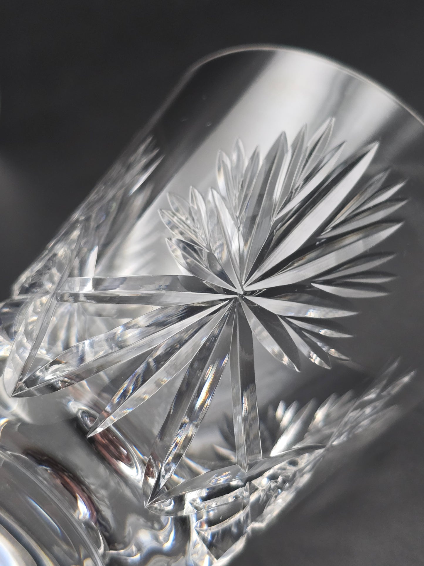 Pair of Edinburgh Crystal Star of Edinburgh Wine Glasses. 200ml