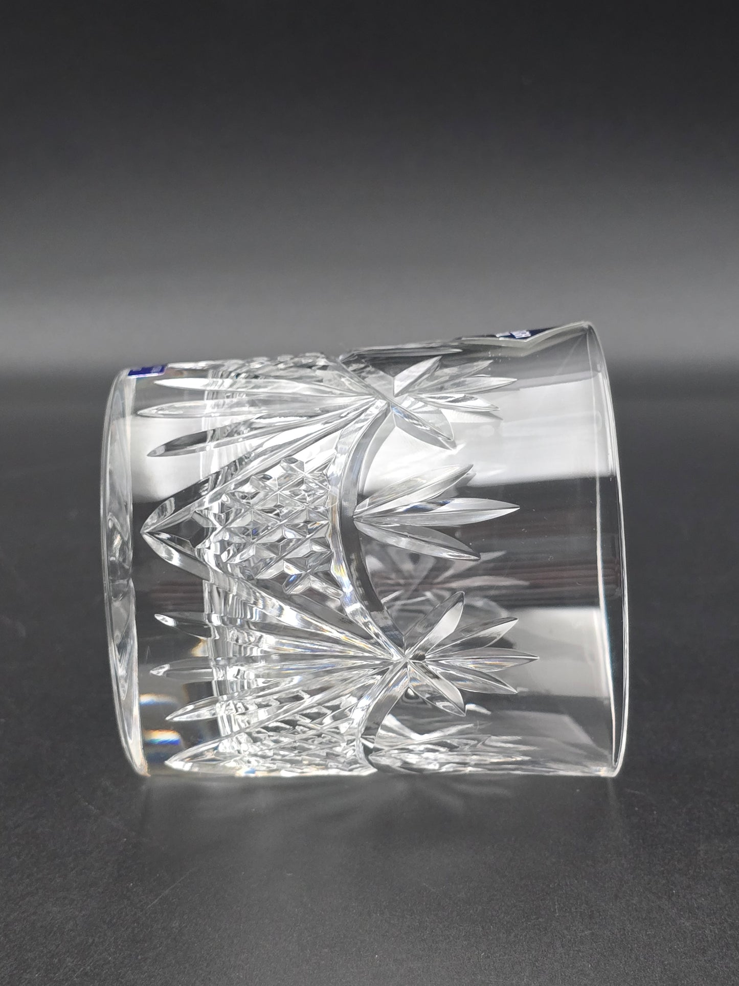 Set of 6 Edinburgh Crystal EDI41 Pattern Crystal Whisky Tumblers. 10oz. Boxed.