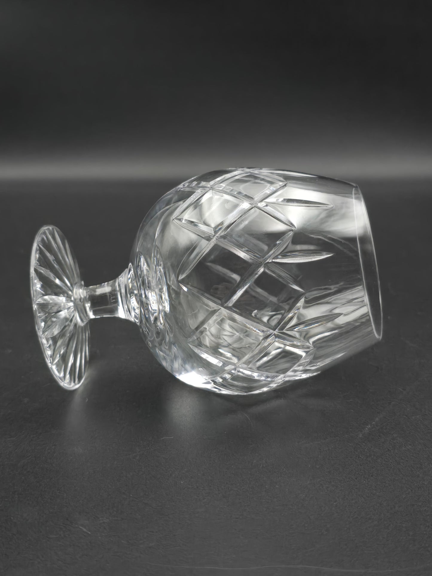 Set of 4 Crystal Brandy or Cognac glasses 11oz