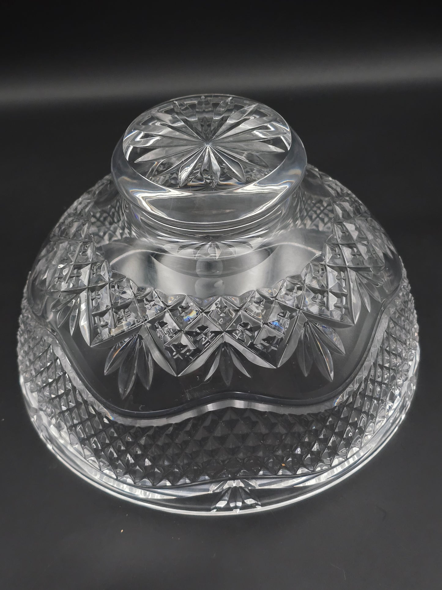 Waterford Crystal Queens Birthday bowl. 8". Boxed