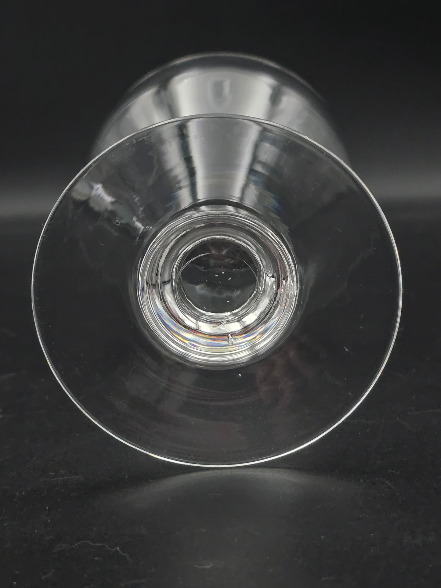 Set of 4 Whitefriars Apollo Pattern Claret glasses or Rummers 375ml