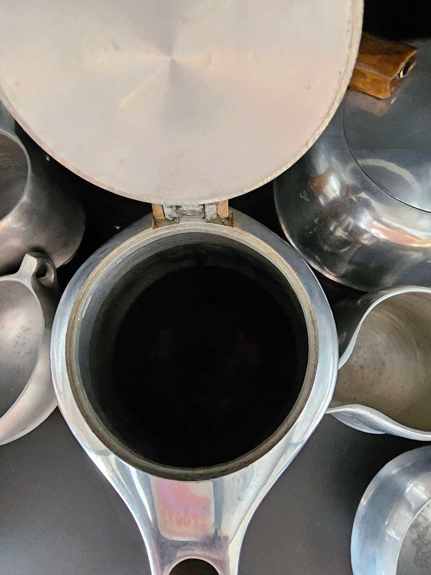 Picquot Ware Tea & Coffee Set. 6 Piece