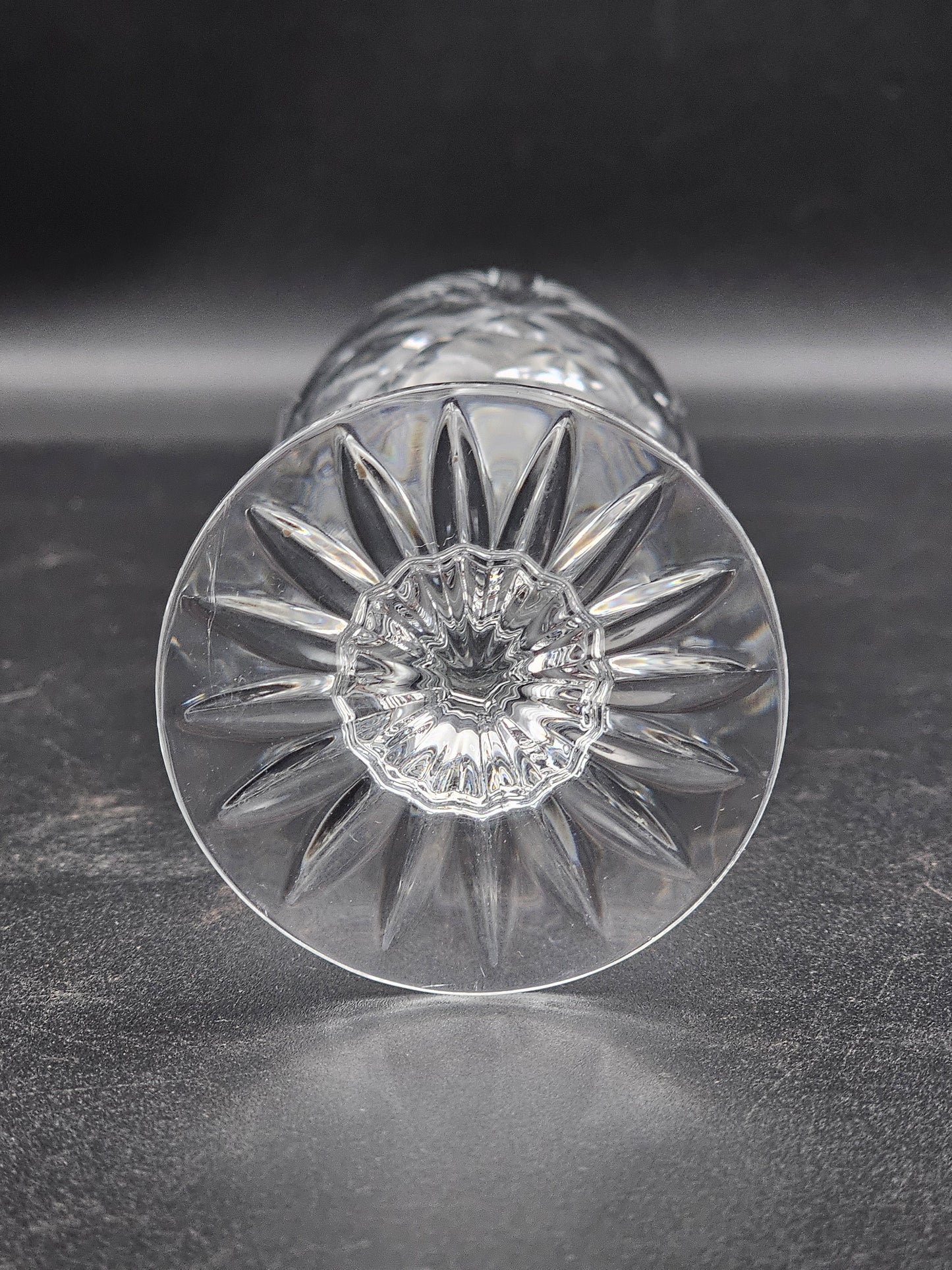 Set of 4 Short stem Crystal Champagne Flutes