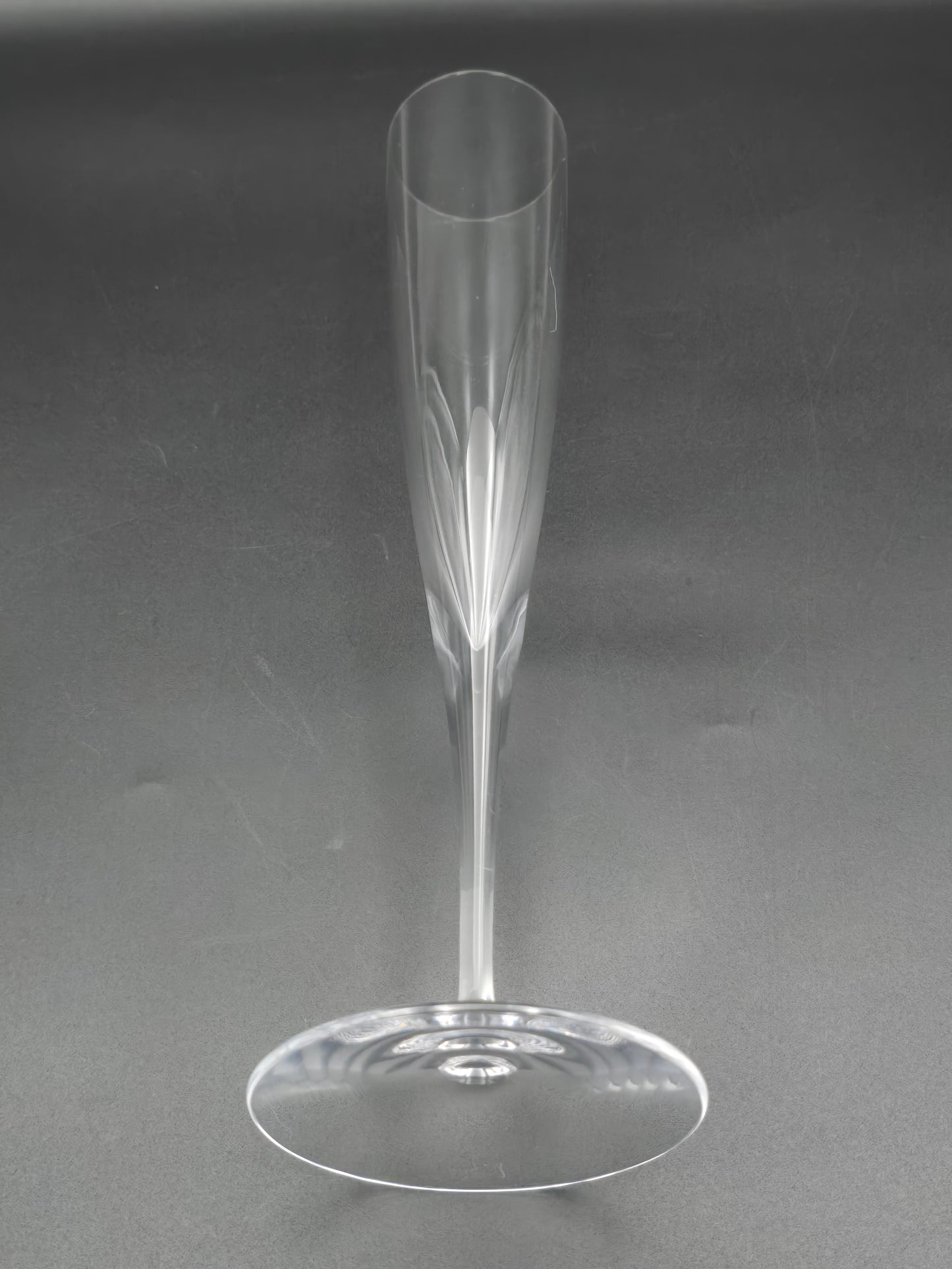 Pair of Waterford Crystal Elegance Trumpet Champagne Flutes 200ml. Boxed