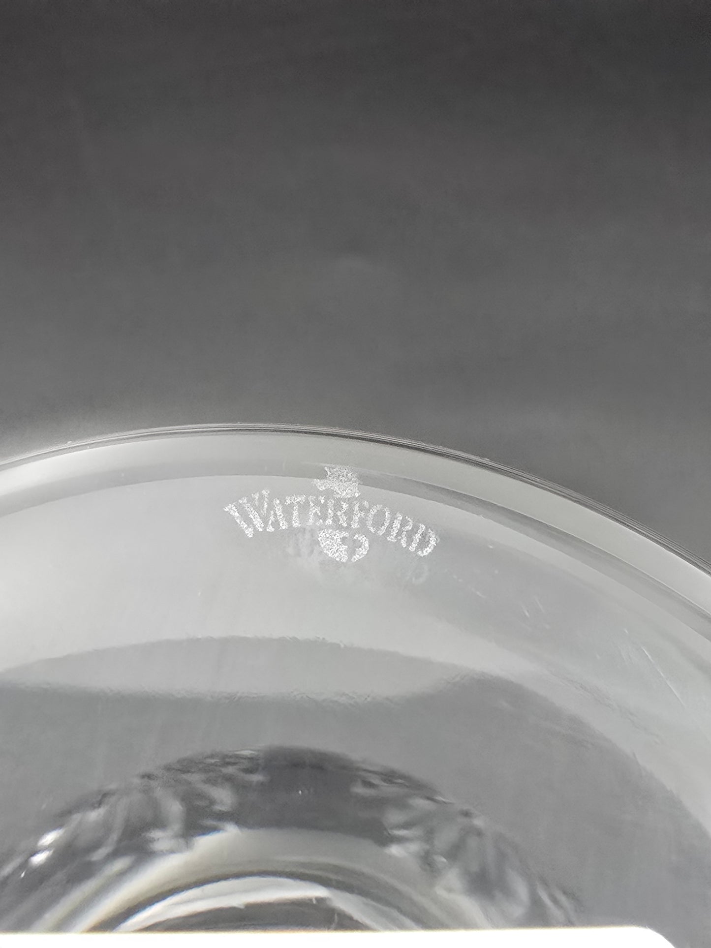 Waterford Crystal The Millennium Collection Toasting Goblets Pair. Third Toast - Health. Boxed.