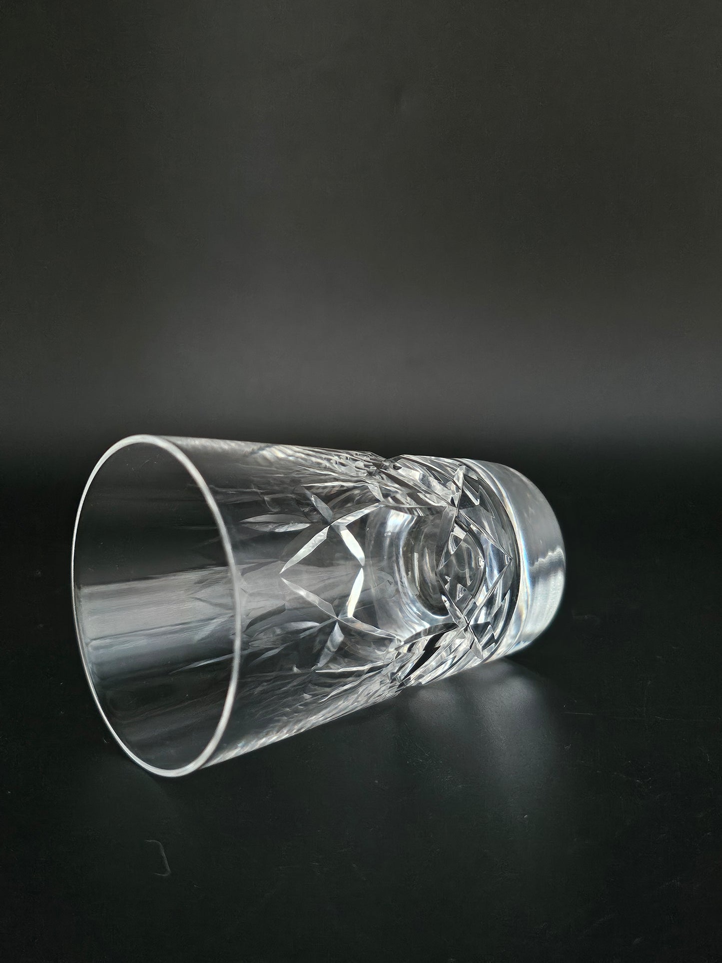 Set of 4 Stuart Crystal Glengarry Pattern Liquer glasses. Ideal for Baileys. 150ml.
