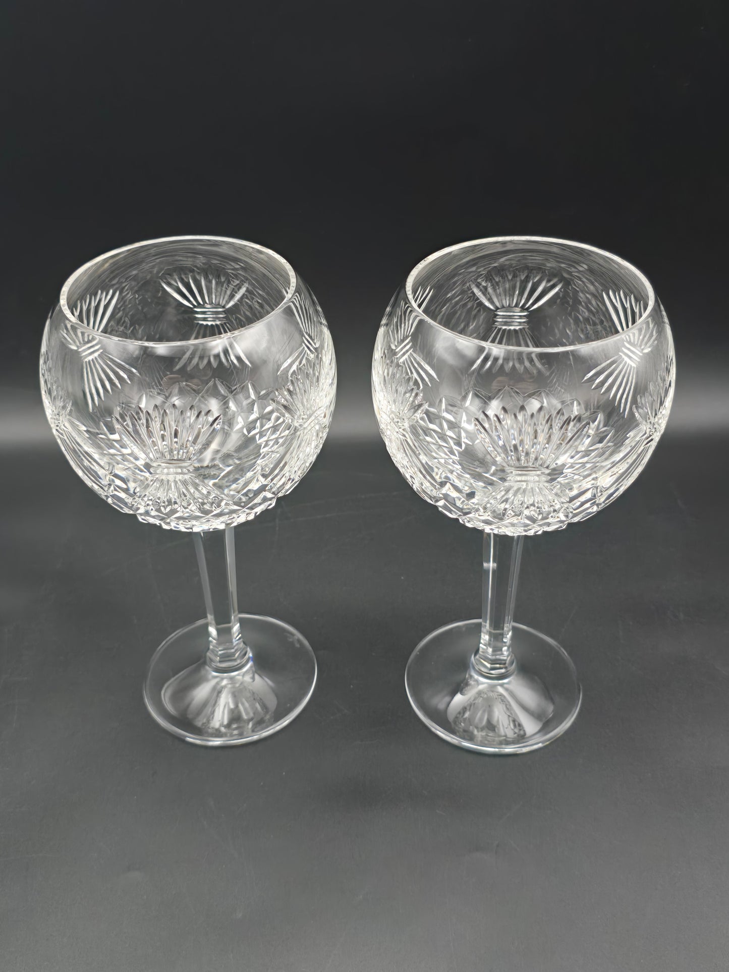 Waterford Crystal The Millennium Collection Toasting Goblets Pair. Fourth Toast - Prosperity. Boxed