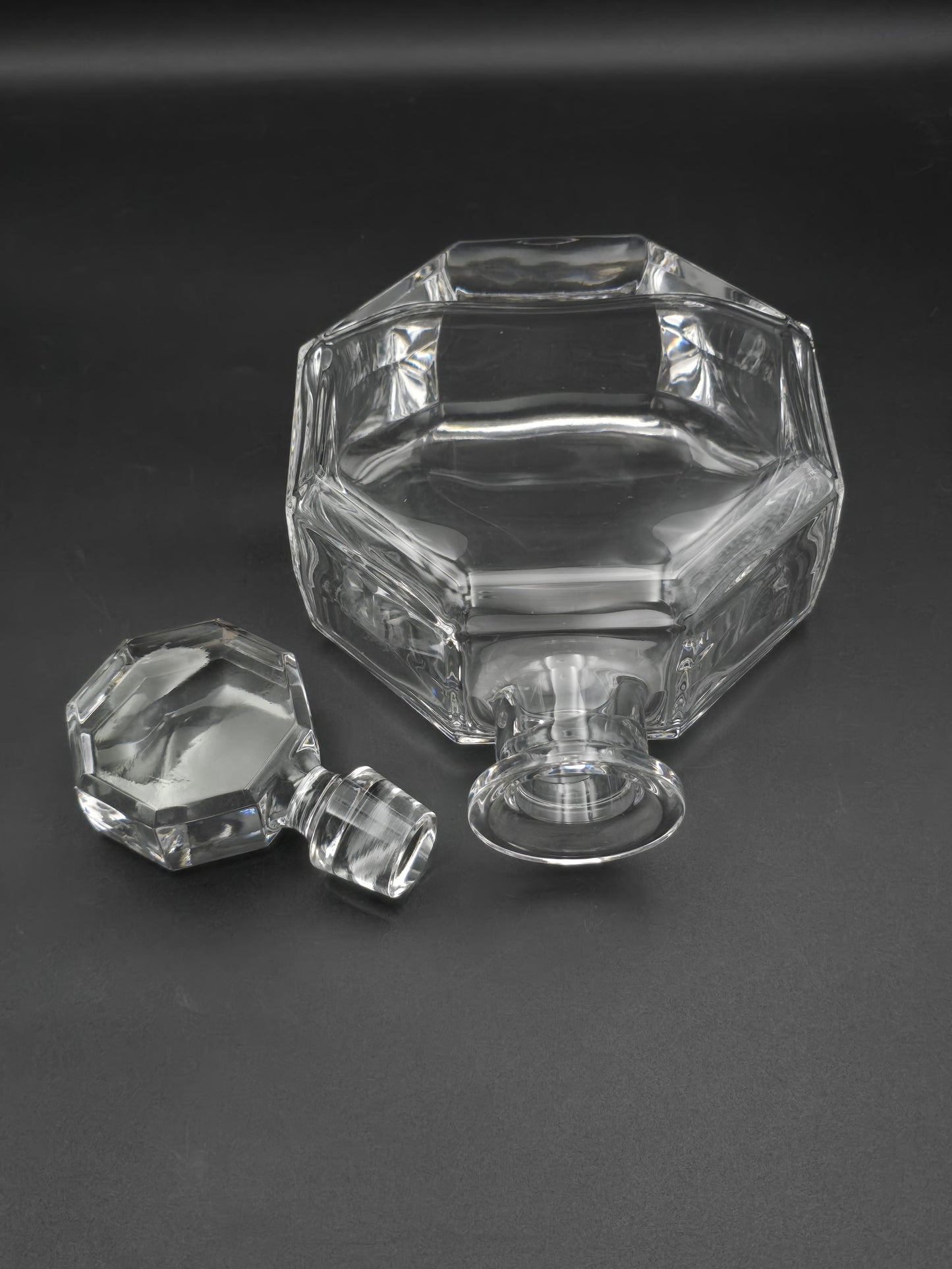 Stunning Vintage Octagonal spirit decanter