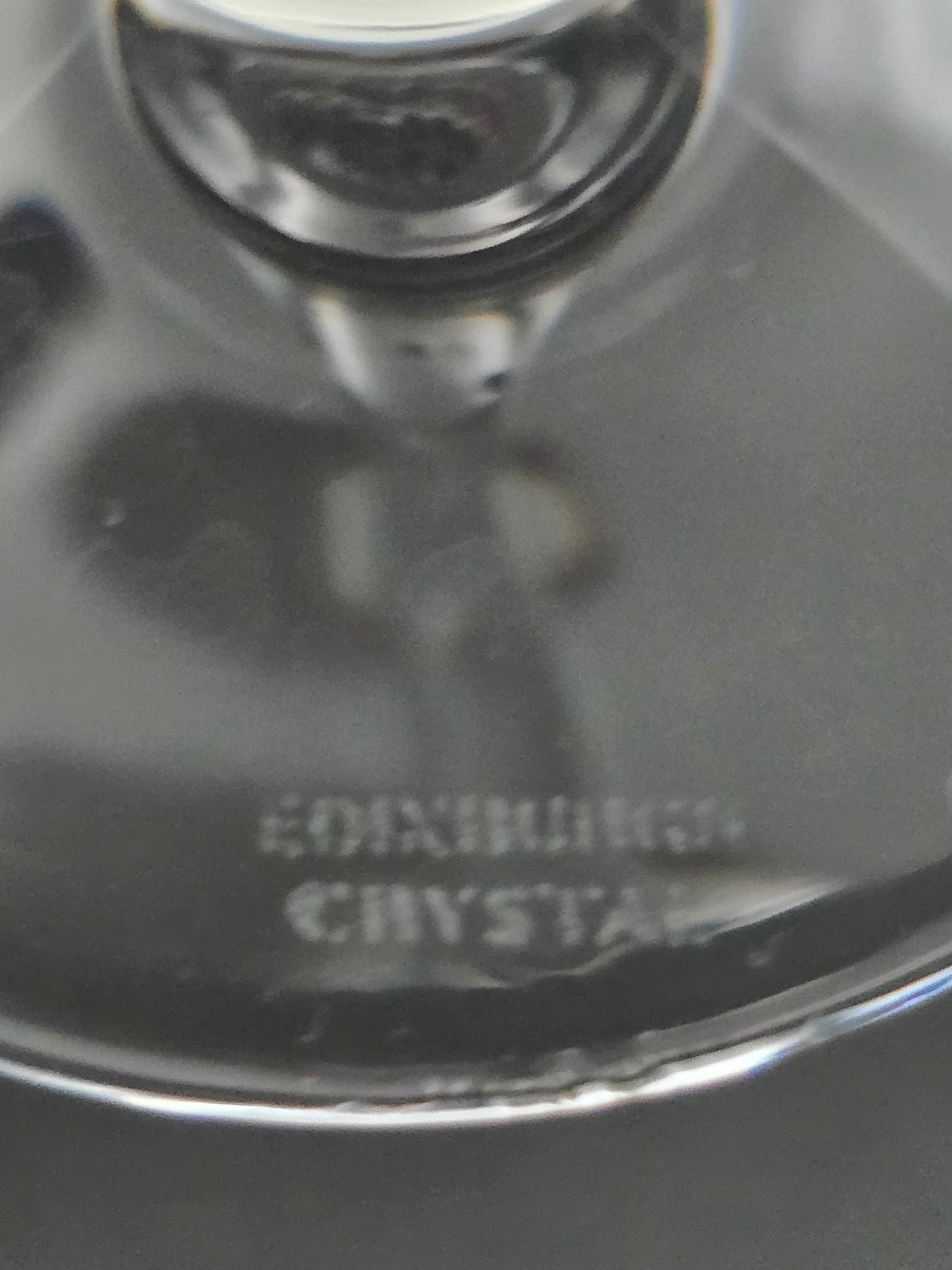 Set of 6 Edinburgh Crystal Portee Pattern Champagne flutes. 125ml 22cm