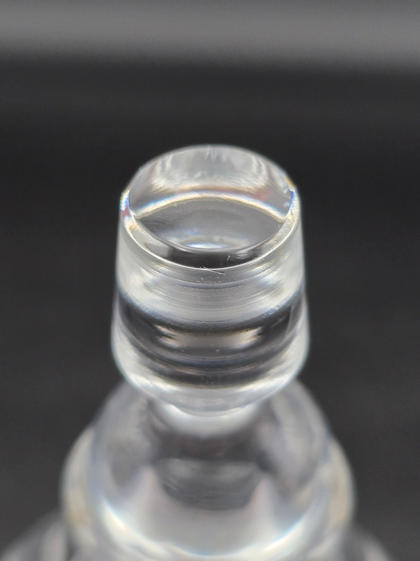 Stuart Crystal Shaftesbury Pattern Perfume scent bottle