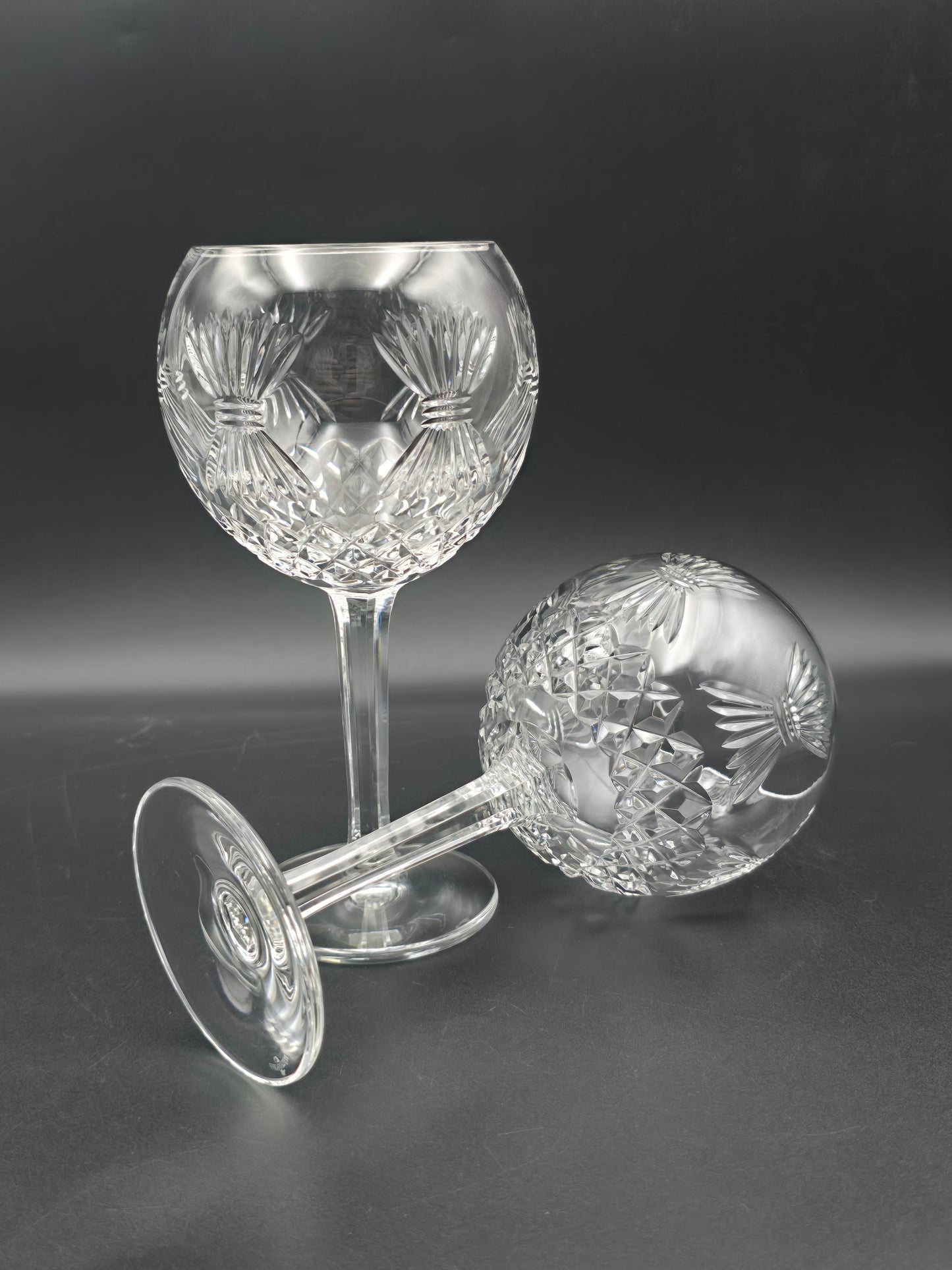 Waterford Crystal The Millennium Collection Toasting Goblets Pair. Fourth Toast - Prosperity. Boxed