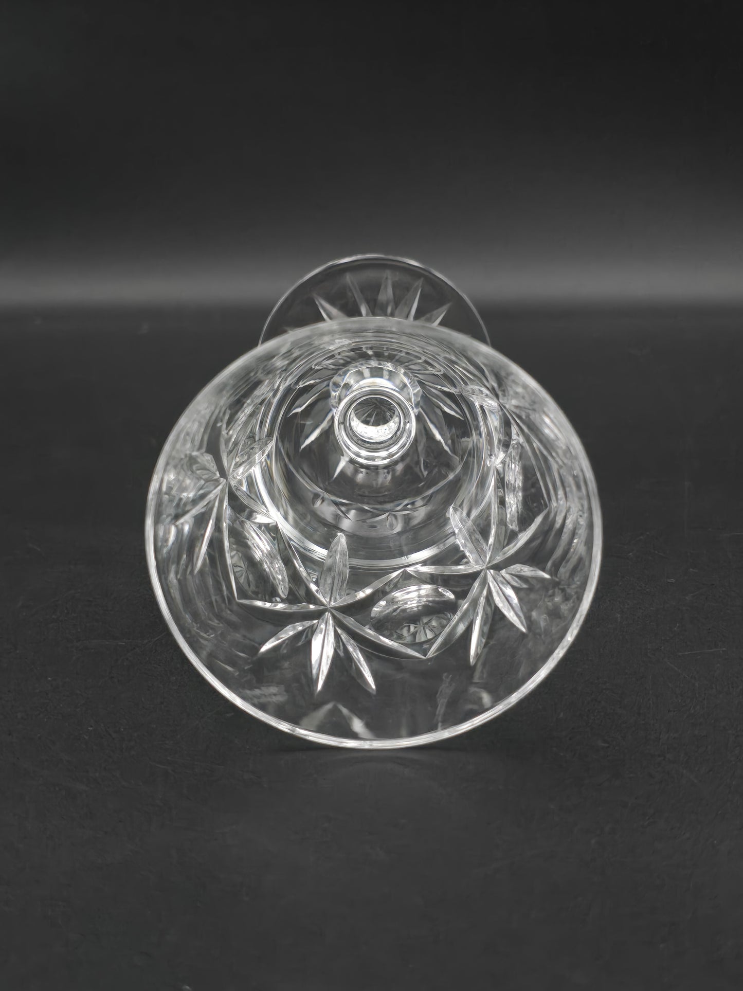 Set of 4* Large Vintage Crystal wine glasses. 250ml