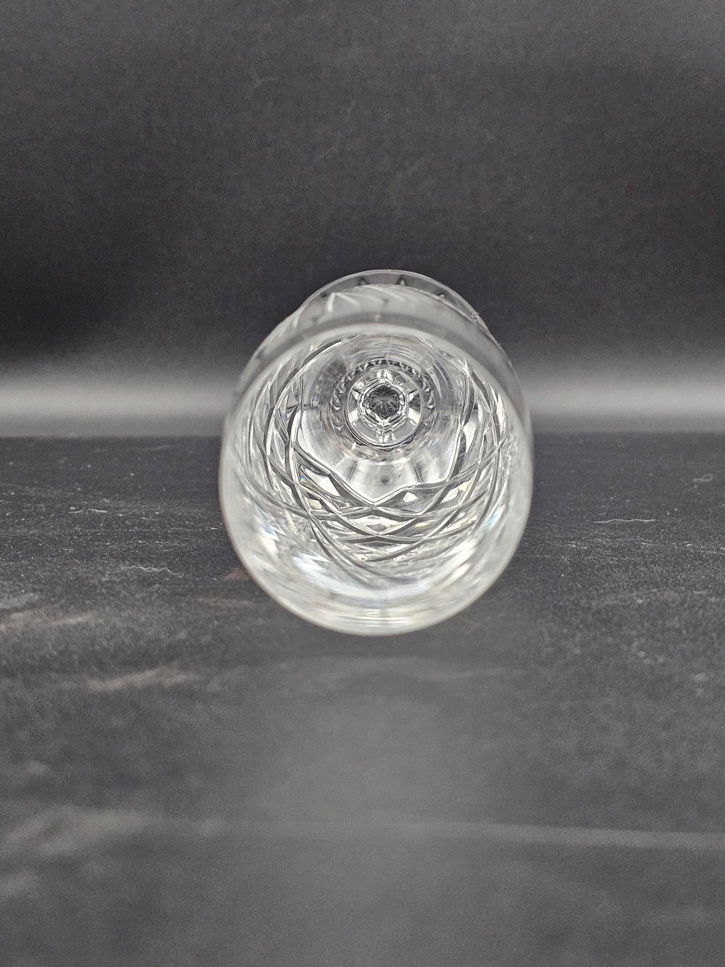 Set of 4 Short stem Crystal Champagne Flutes