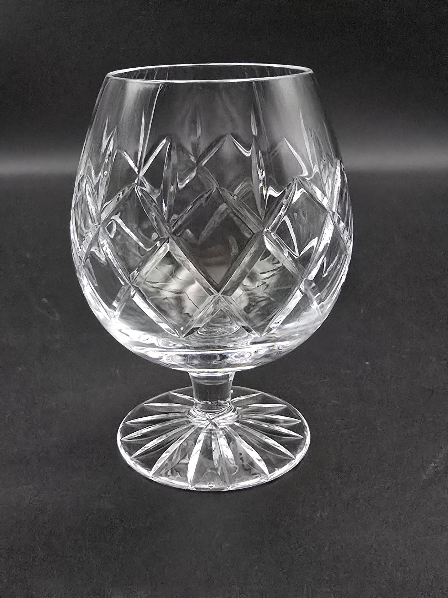 Set of 4 Crystal Brandy or Cognac glasses 11oz
