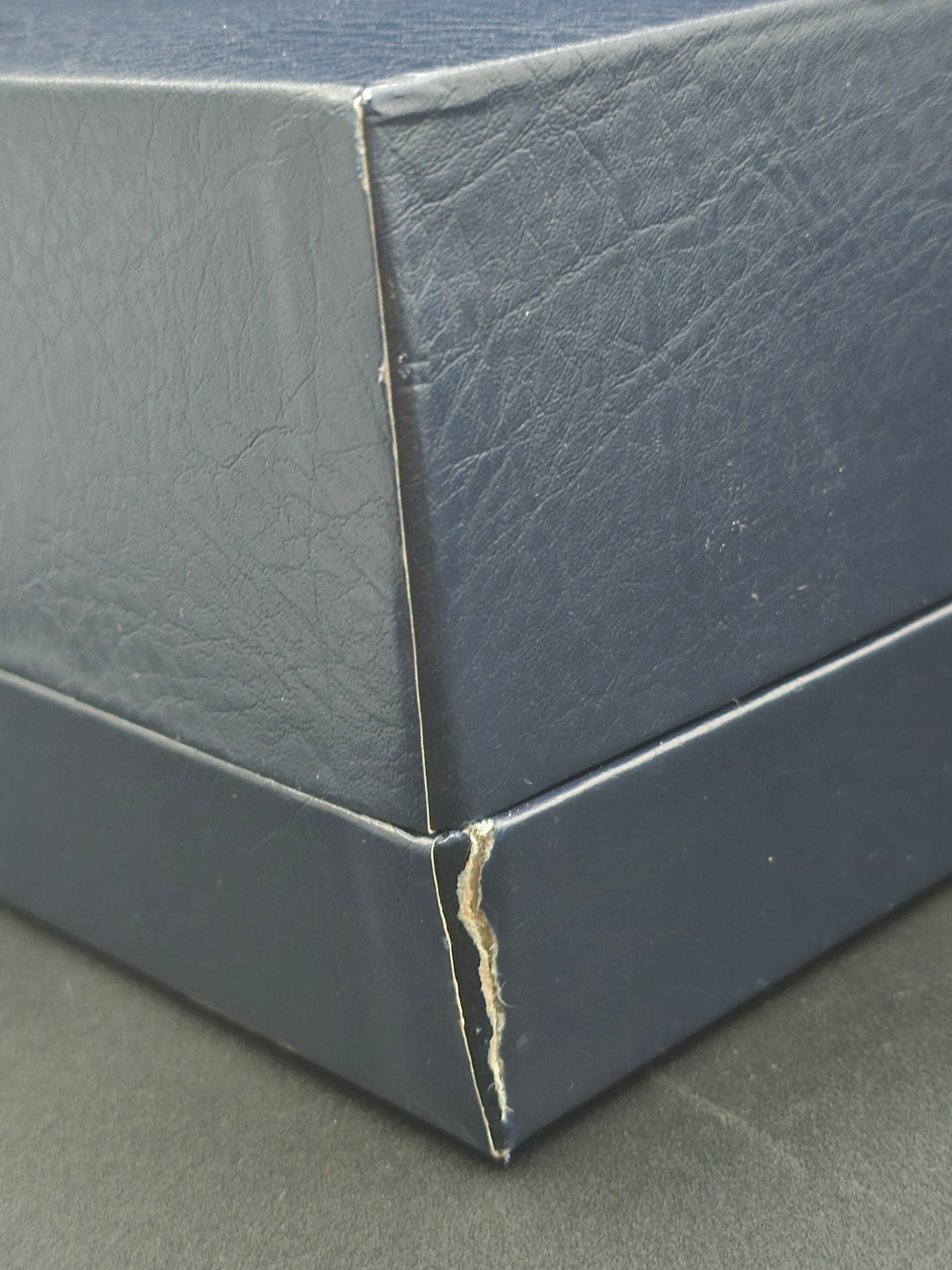 Boxed Set of 4 Stuart Crystal Hamilton Pattern Tumblers – 8 oz Heavy-Base Cut Crystal – England c. 1930s–50s