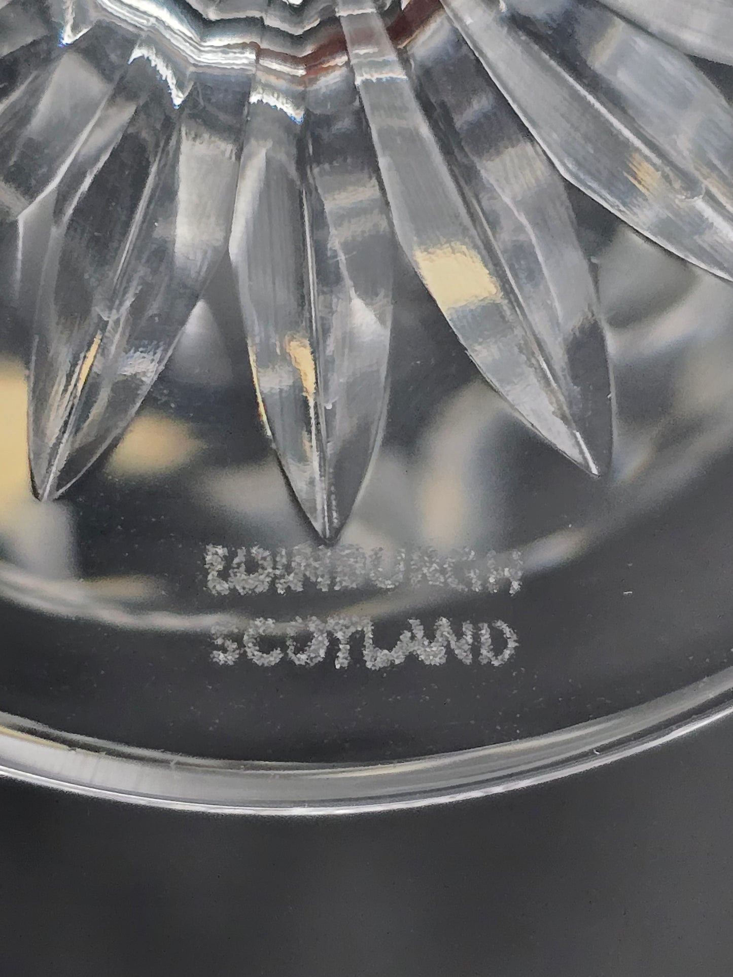 Large Edinburgh International Crystal Berkeley Whisky Brandy Spirit Decanter