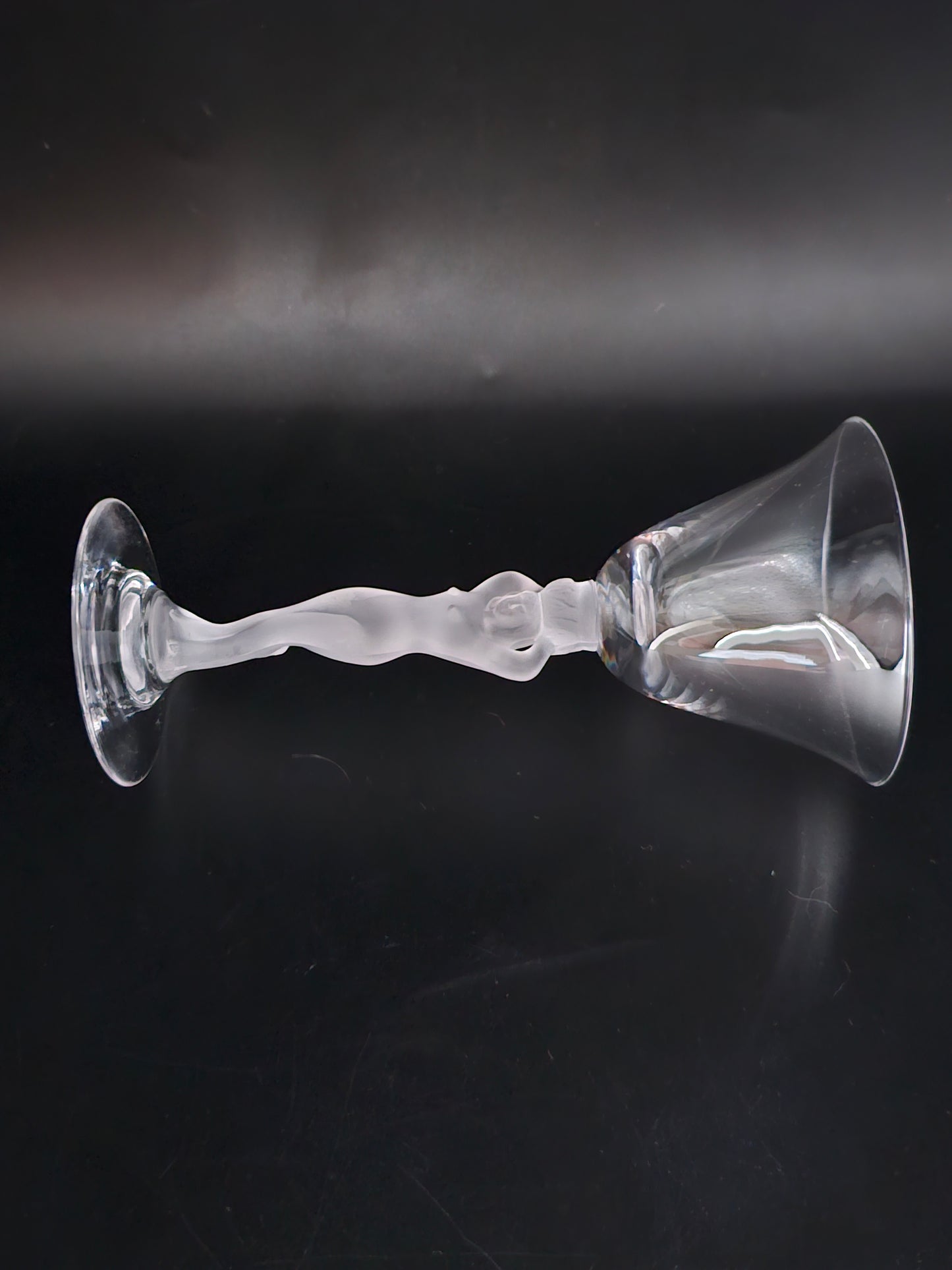 Crystal Bayel Bacchante single Nude Stemmed Liqueur glass. 100ml