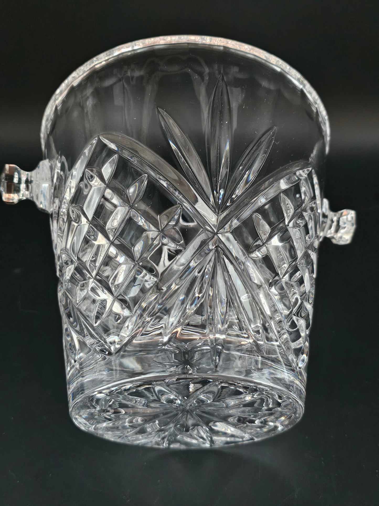 Royal Doulton Crystal Champagne Flutes & Ice Bucket set.