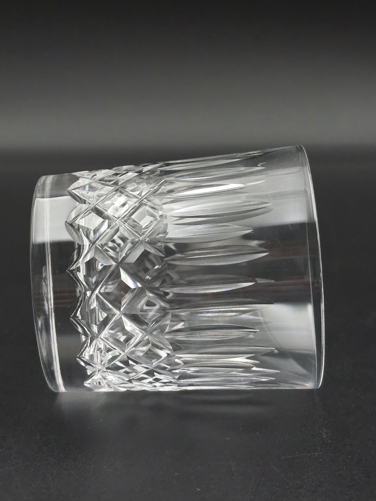 Set of 4 Vintage Edinburgh Crystal Appin Pattern 8oz Tumblers. Boxed.