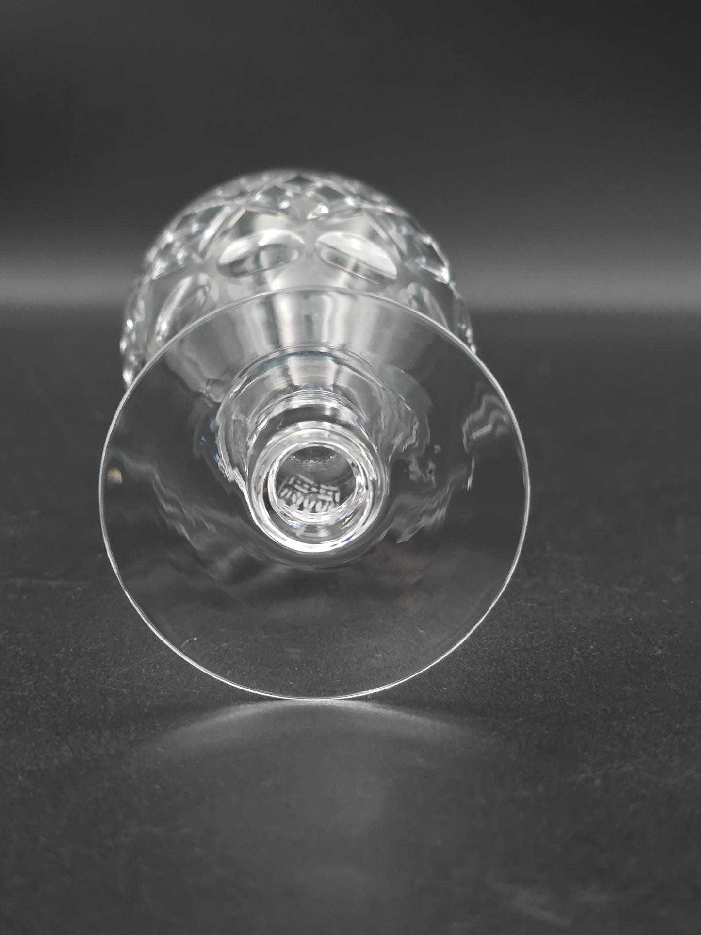 Set of 6 Royal Doulton Georgian Pattern Crystal Sherry or Liqueur Glasses 150ml