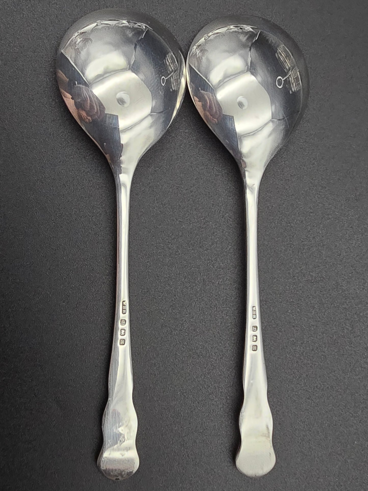 Edwardian Double Jam or Pickle Jar Set – EPNS Tray with Solid Silver Spoons (Birmingham 1907) – Antique Preserve Dish