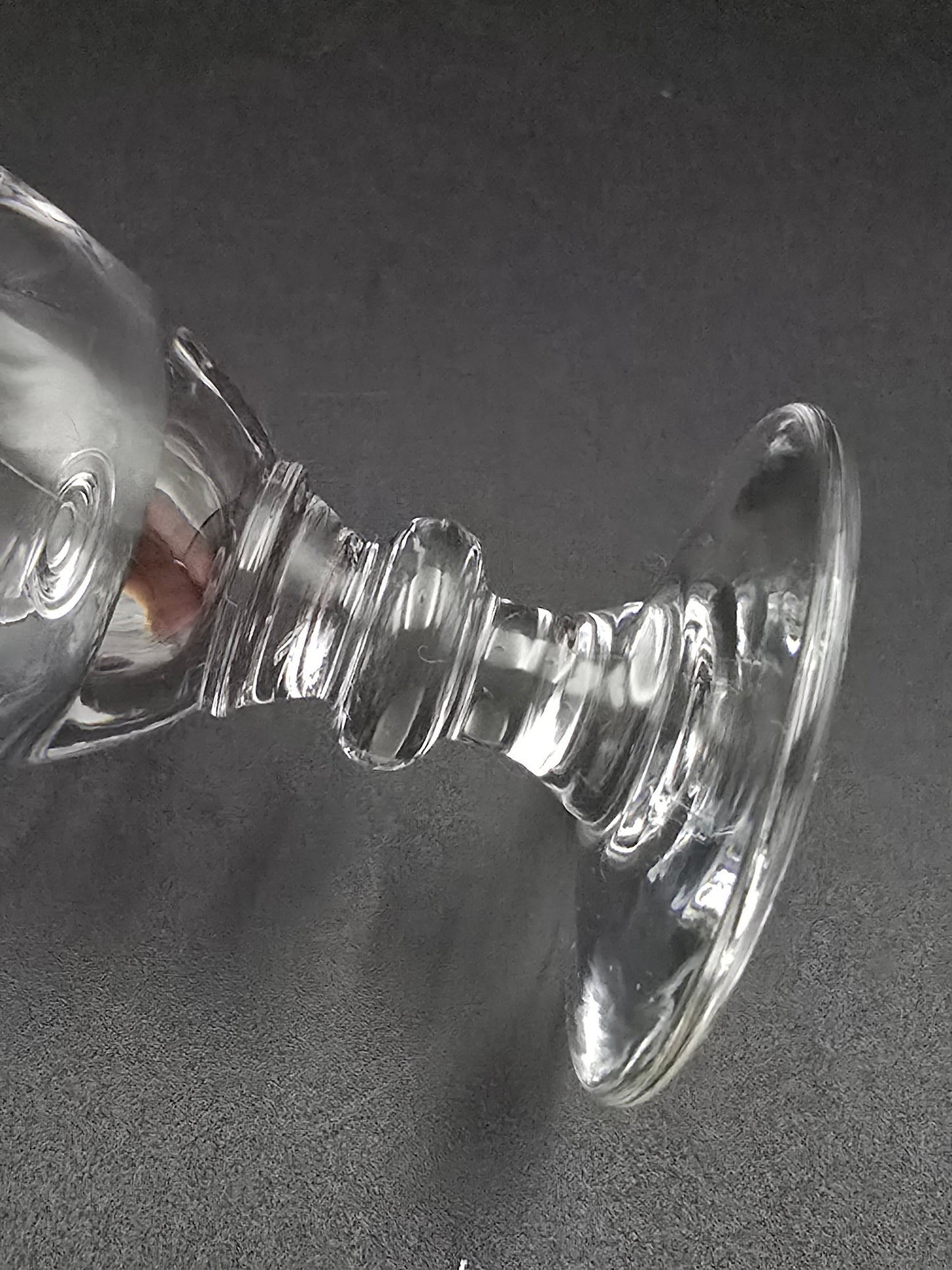 Set of 5 Webb Corbett Clifton Pattern Crystal liqueur glasses. 100ml.