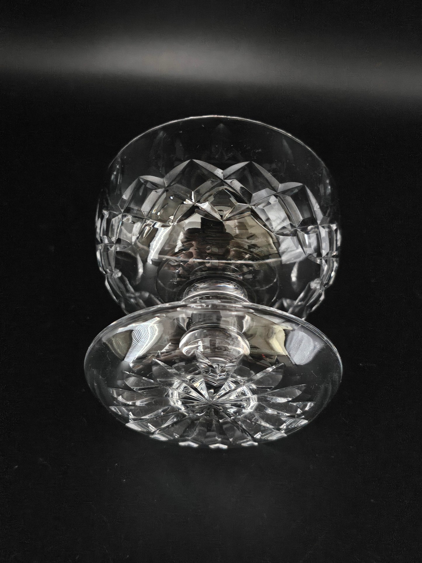 Set of 6 Crystal Dessert or Starter Dishes.