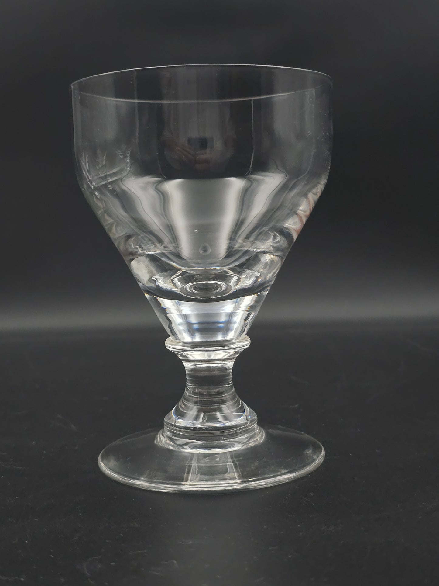 Set of 4 Whitefriars Apollo Pattern Claret glasses or Rummers 375ml