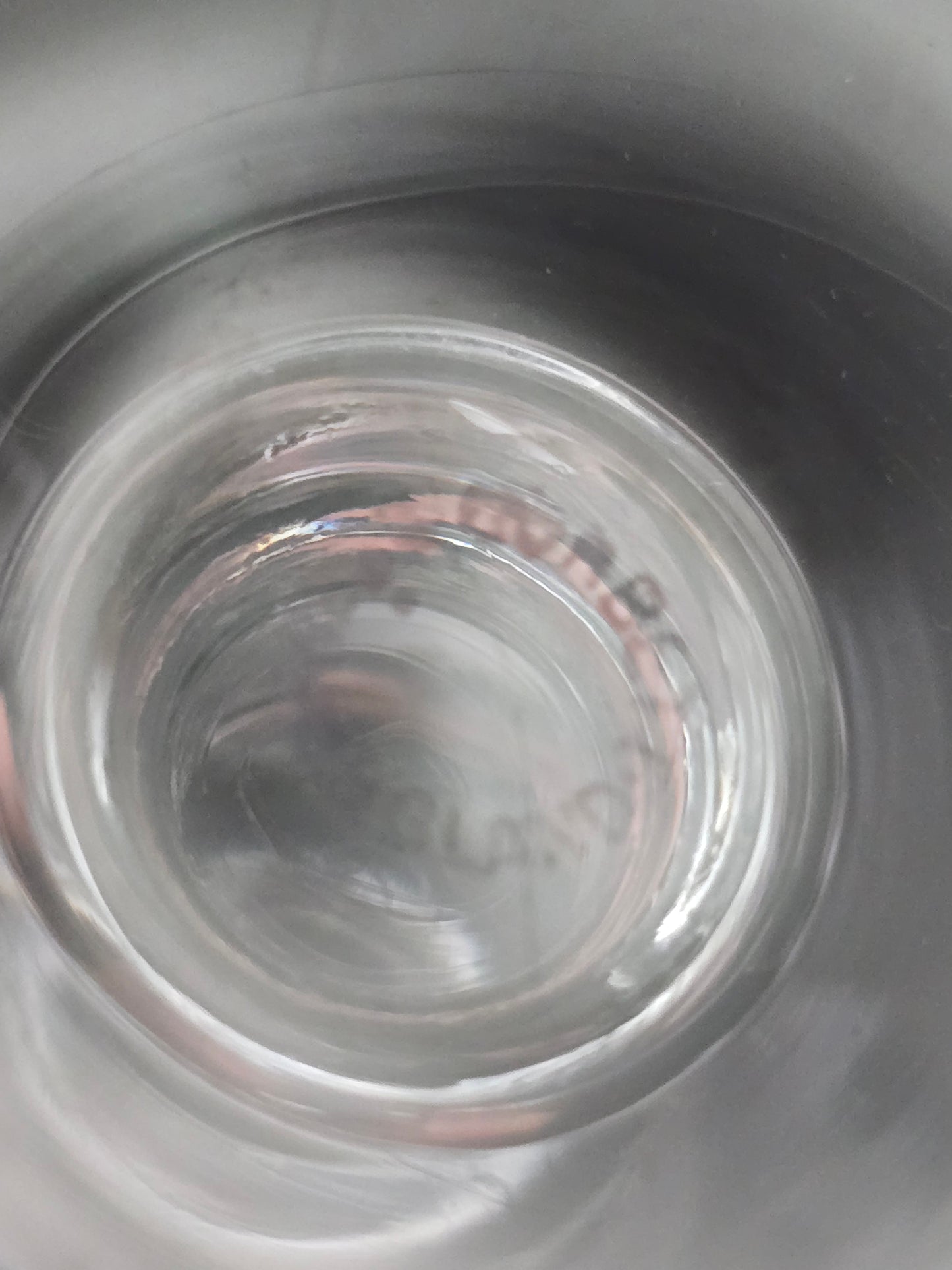 Set of 6 Webb Corbett Clifton pattern crystal sherry or Liqueur glasses. 160ml