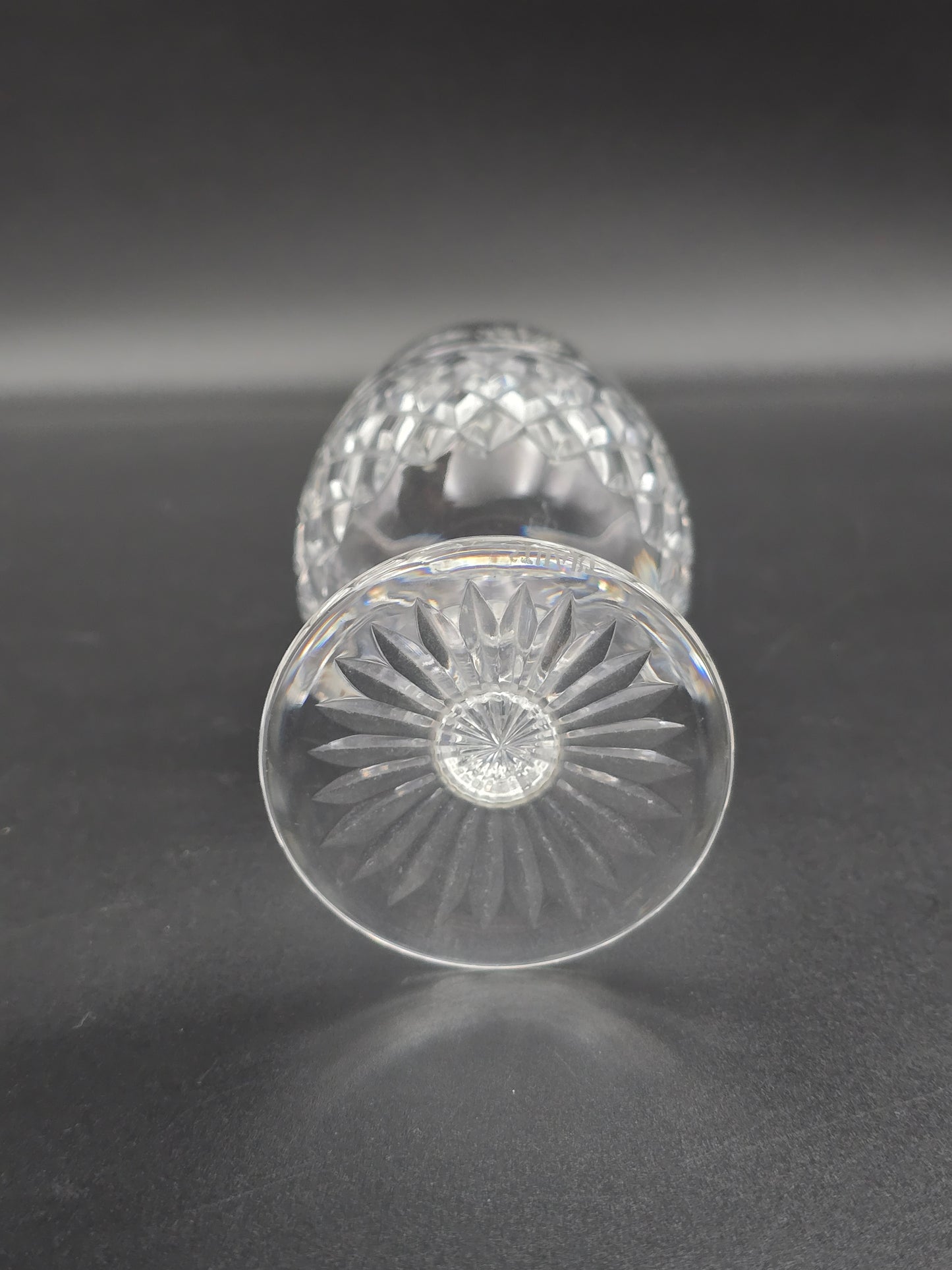 Stuart Crystal Montrose Pattern set of 4 Crystal wine glasses