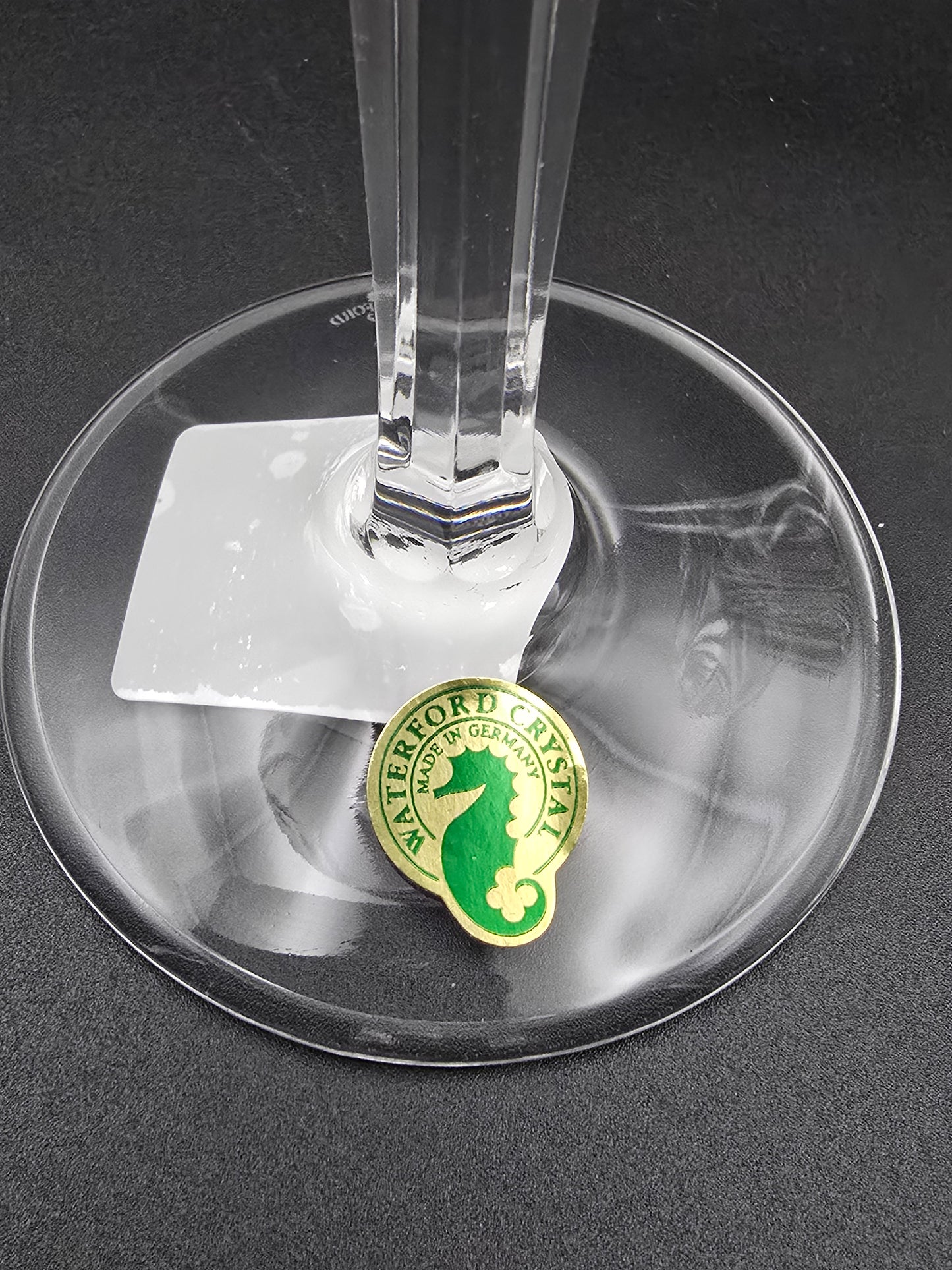 Waterford Crystal The Millennium Collection Toasting Goblets Pair. First Toast - Happiness. Boxed.