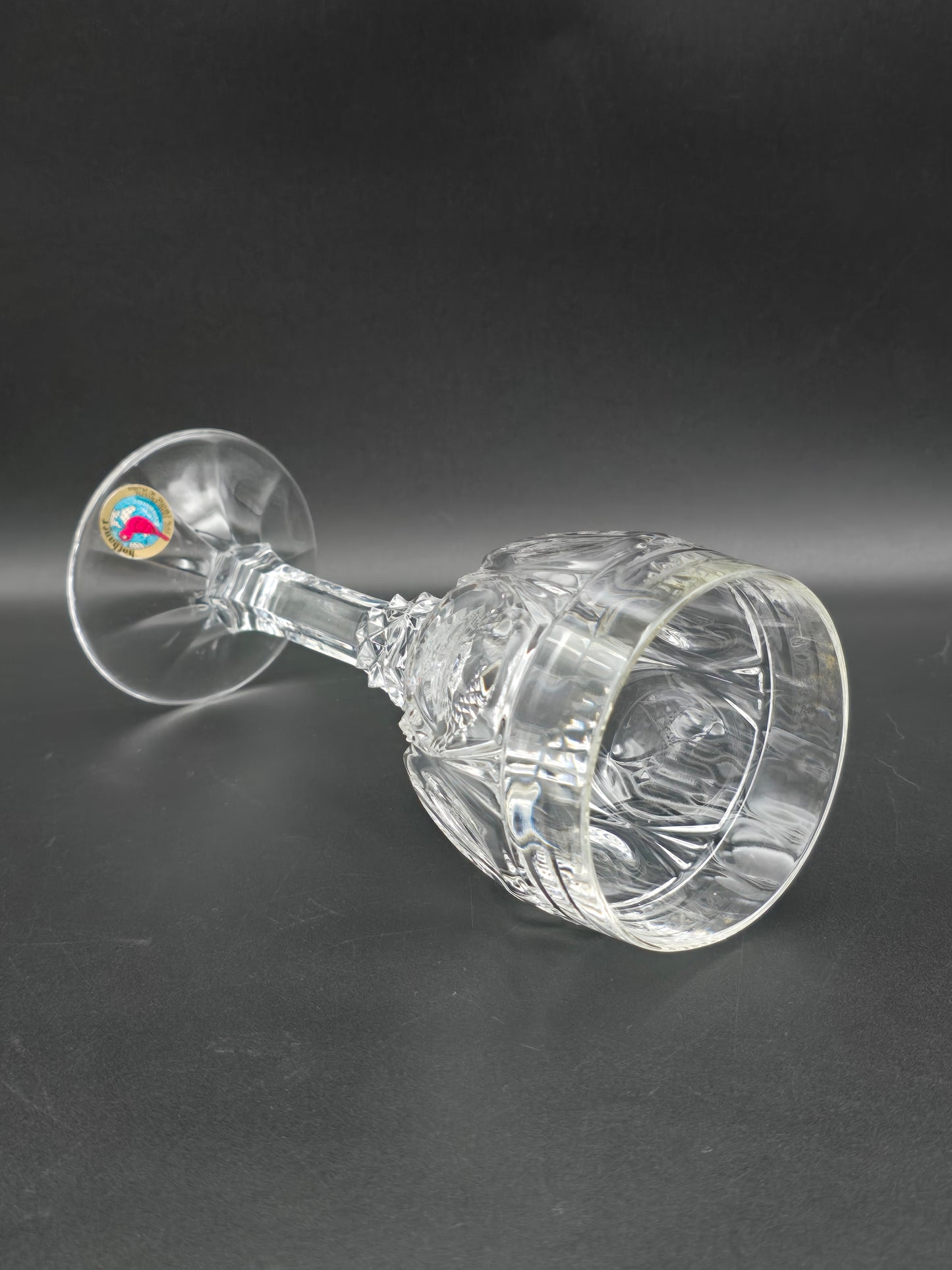 Set of 6 Hofbauer Napoleon Crystal Wine Goblets. 250ml