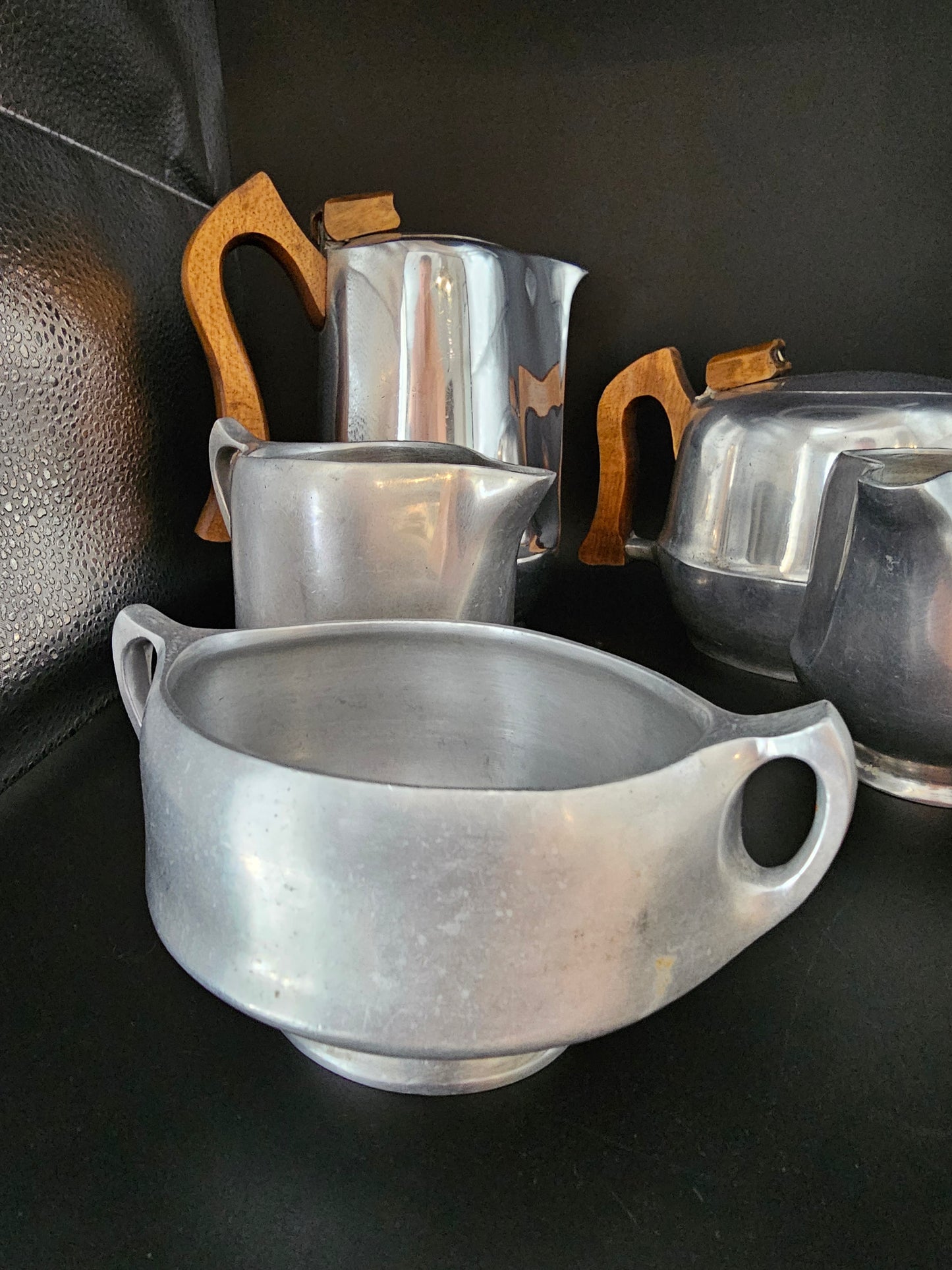Picquot Ware Tea & Coffee Set. 6 Piece