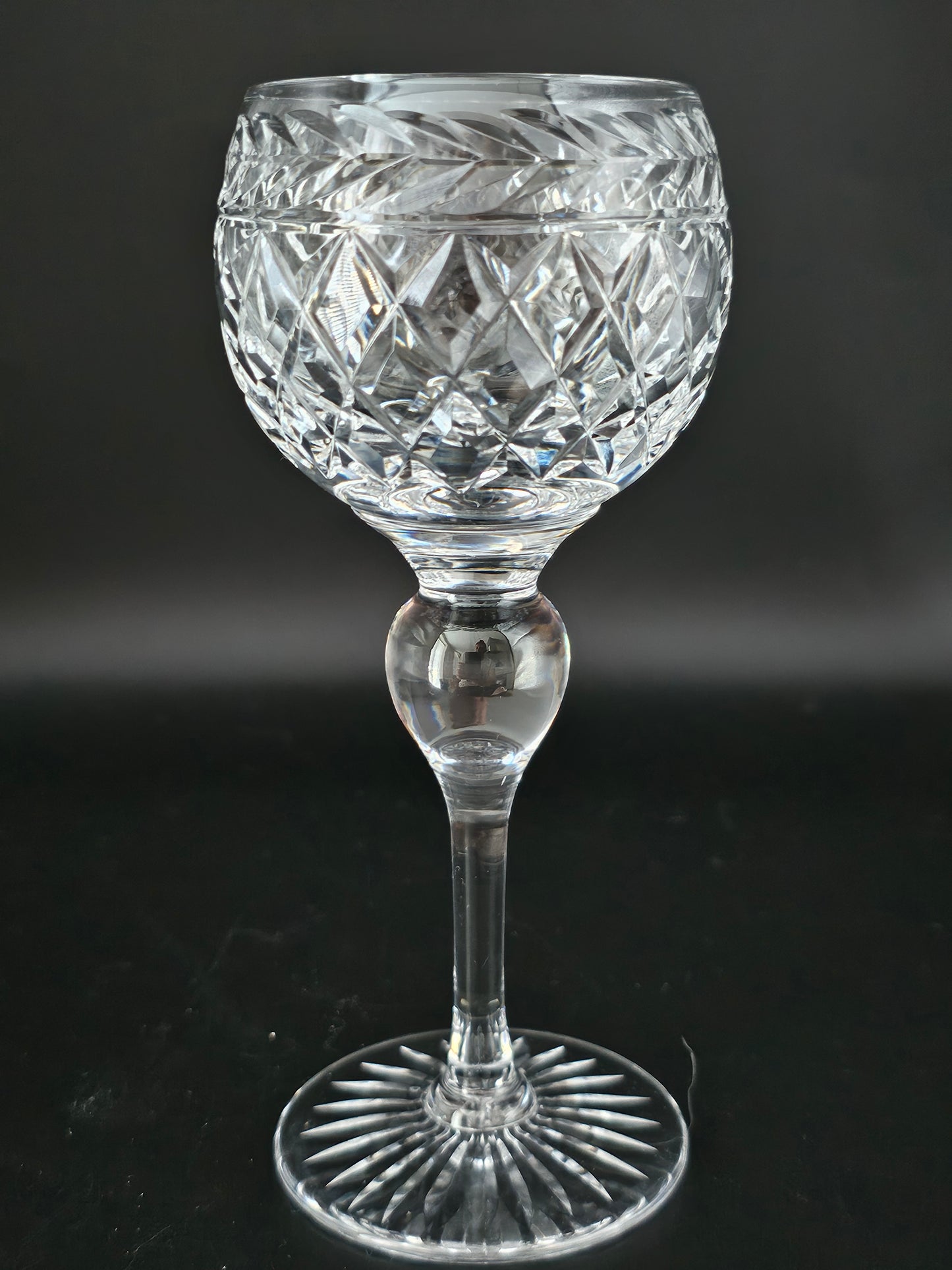 Set of 4 Crystal Wine Goblets 175ml