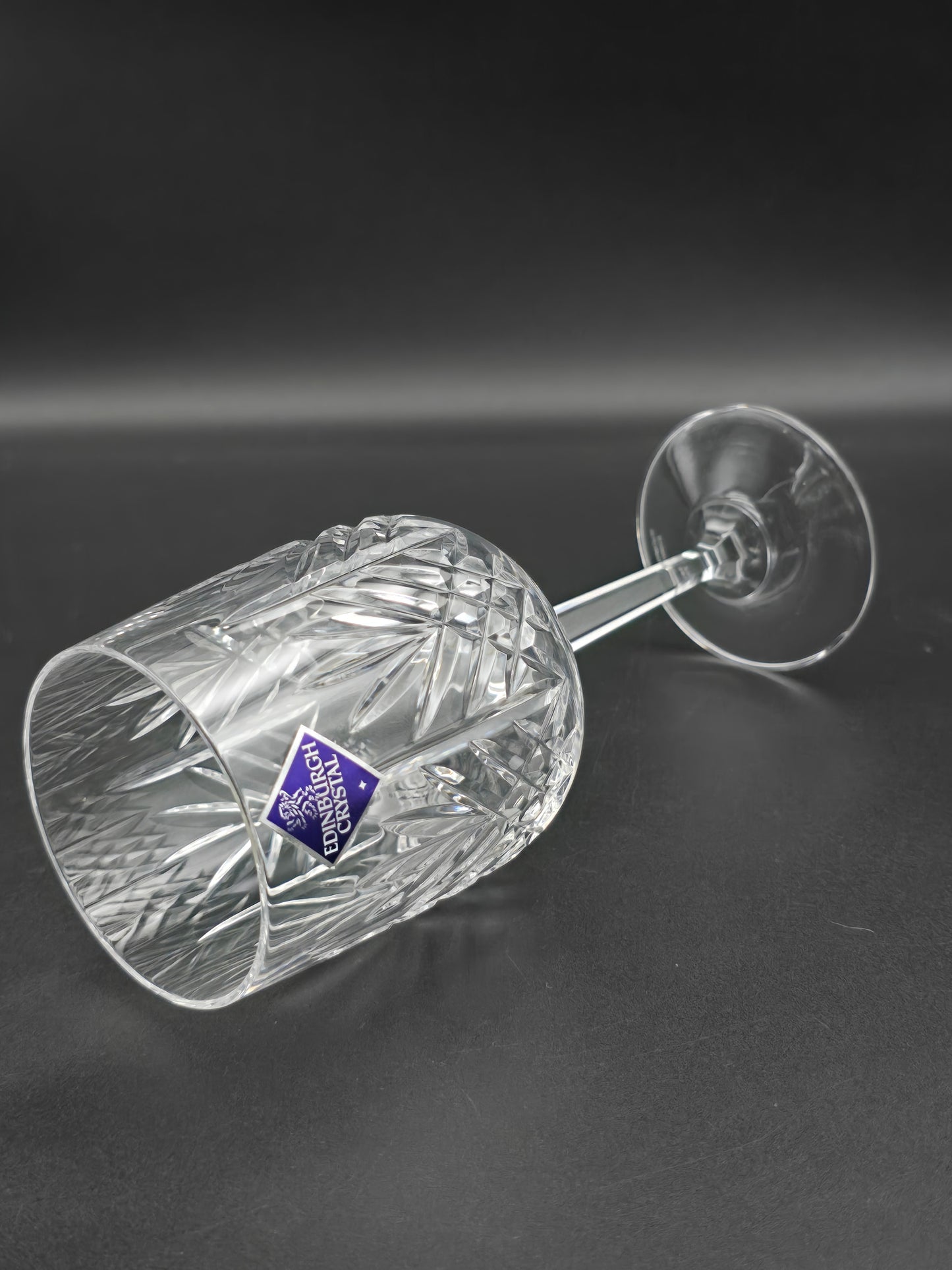Set of 4 Edinburgh Crystal Wine Glasses 275ml