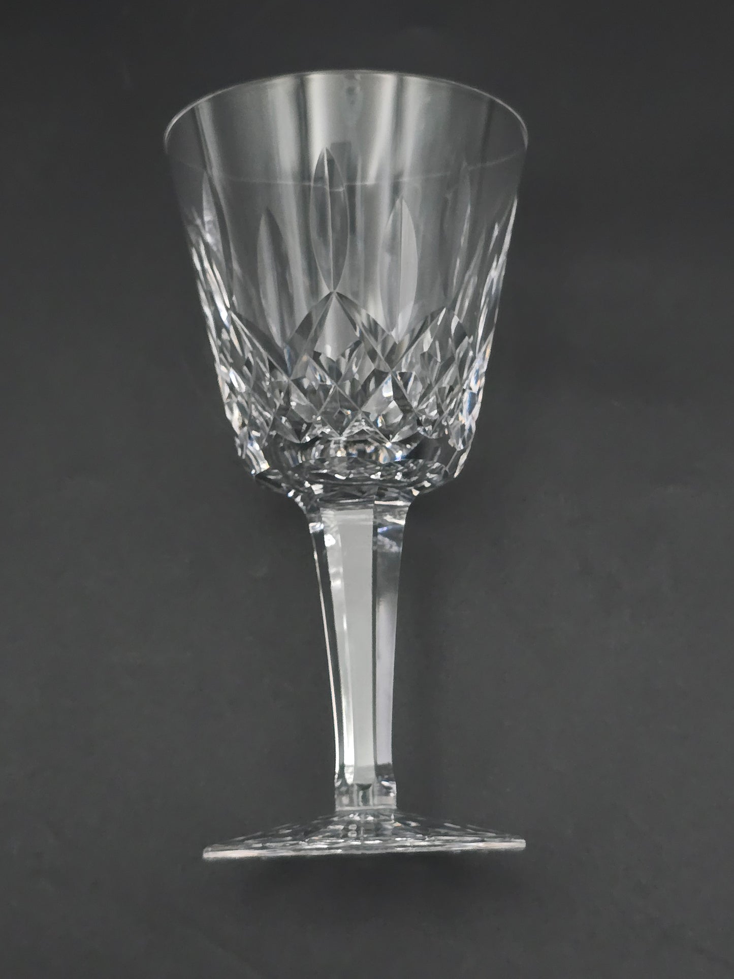 Waterford Lismore set of 6 Crystal wine glasses 150ml