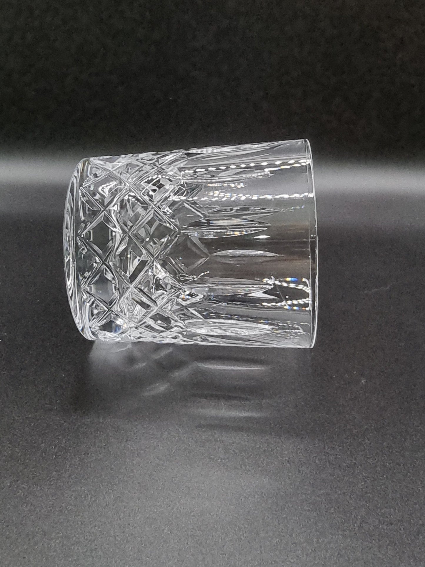 Set of 6 Crystal Glass Whisky or Water Tumblers. 250ml / 9oz