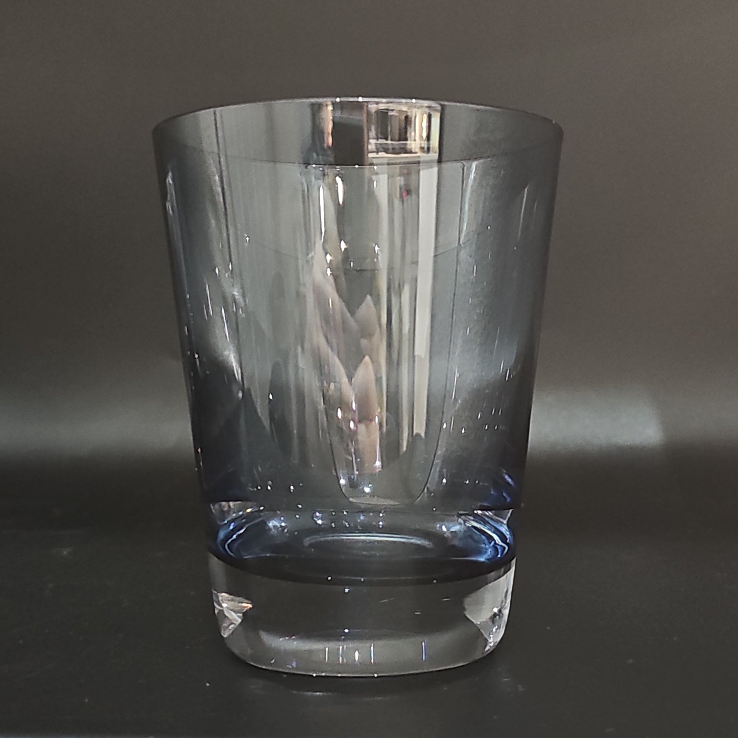 Pair of Villeroy and Boch Blue Crystal tumblers. 300ml