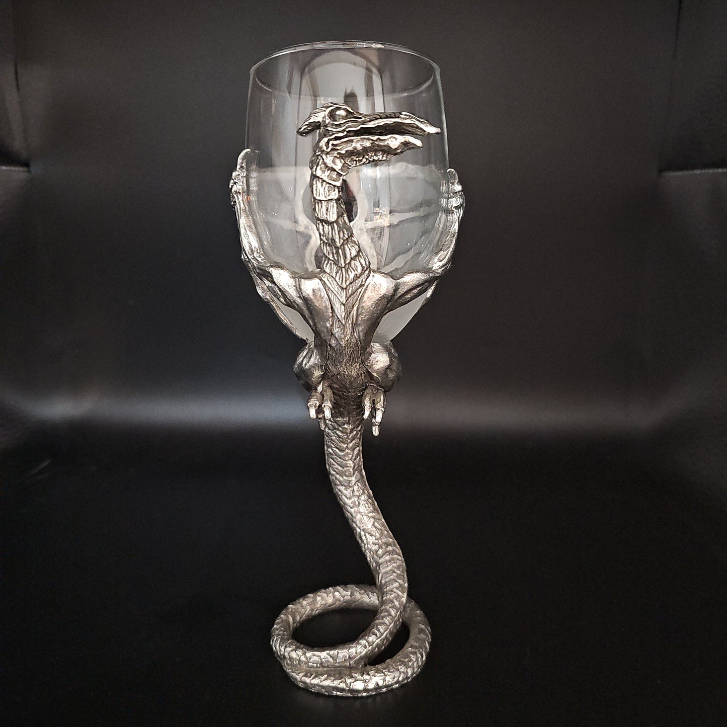 Lord of The Rings Dragon Wine Goblet, Royal Selangor Pewter. 300ml