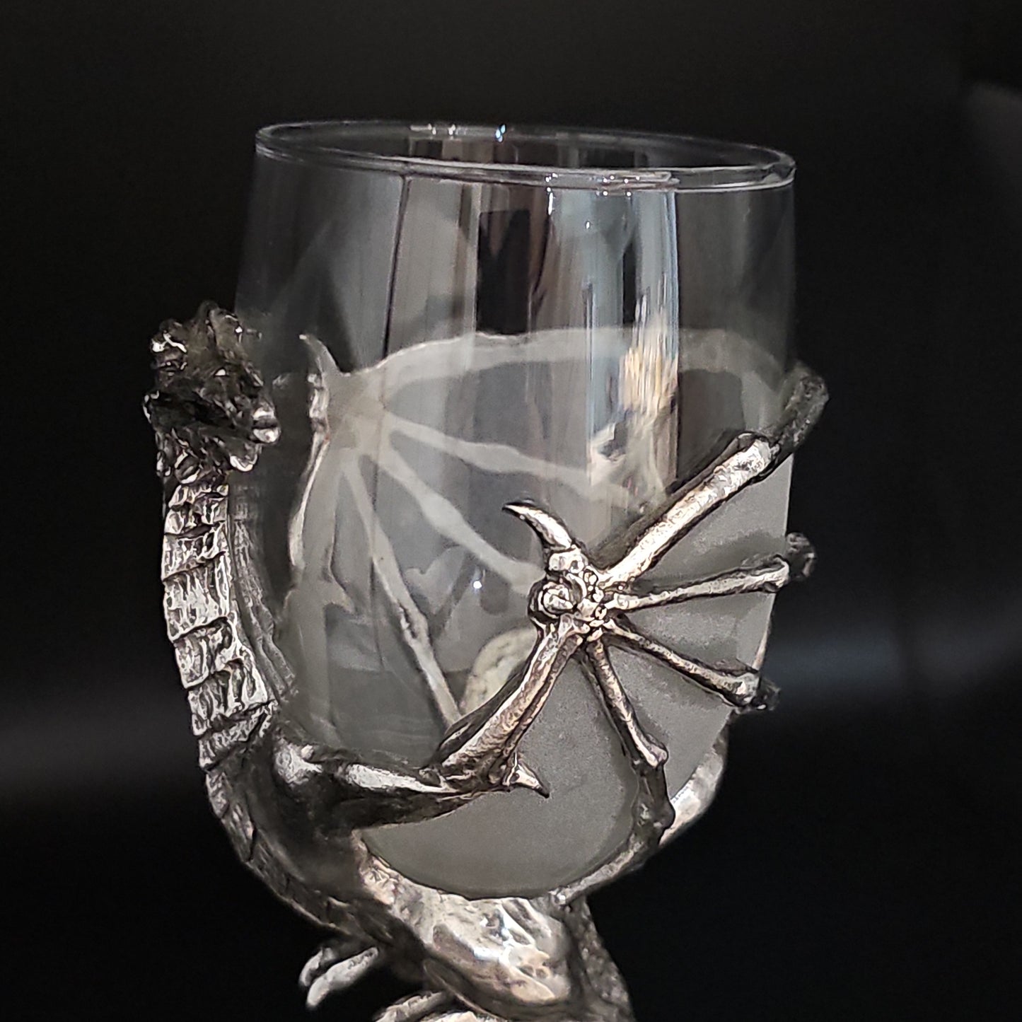 Lord of The Rings Dragon Wine Goblet, Royal Selangor Pewter. 300ml