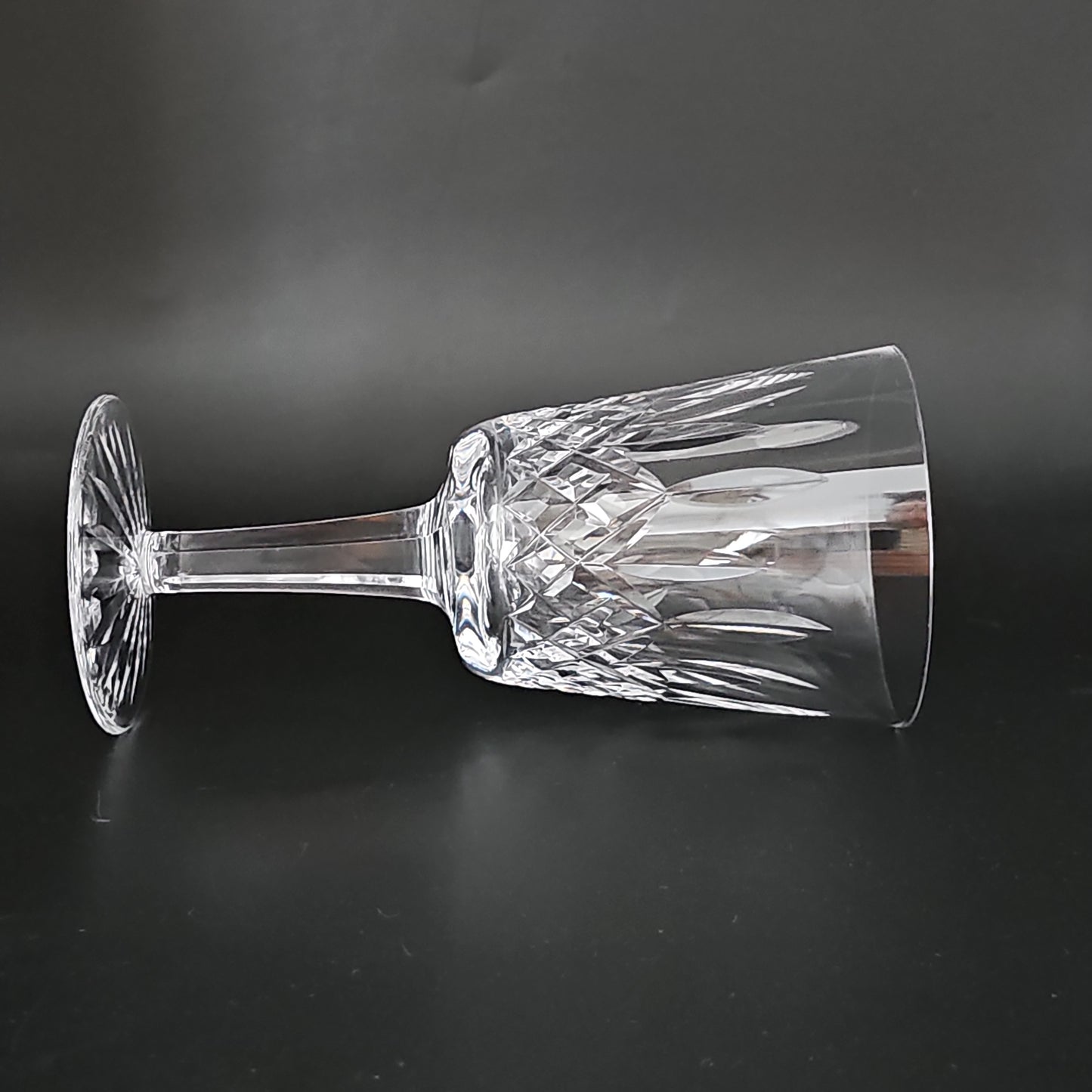 Stunning Large Waterford Lismore Wine glasses.