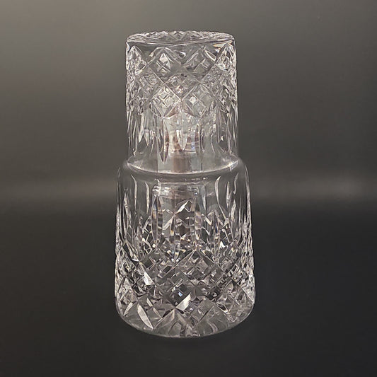 Stuart Crystal Shaftesbury pattern Bedside Water Carafe and Tumbler
