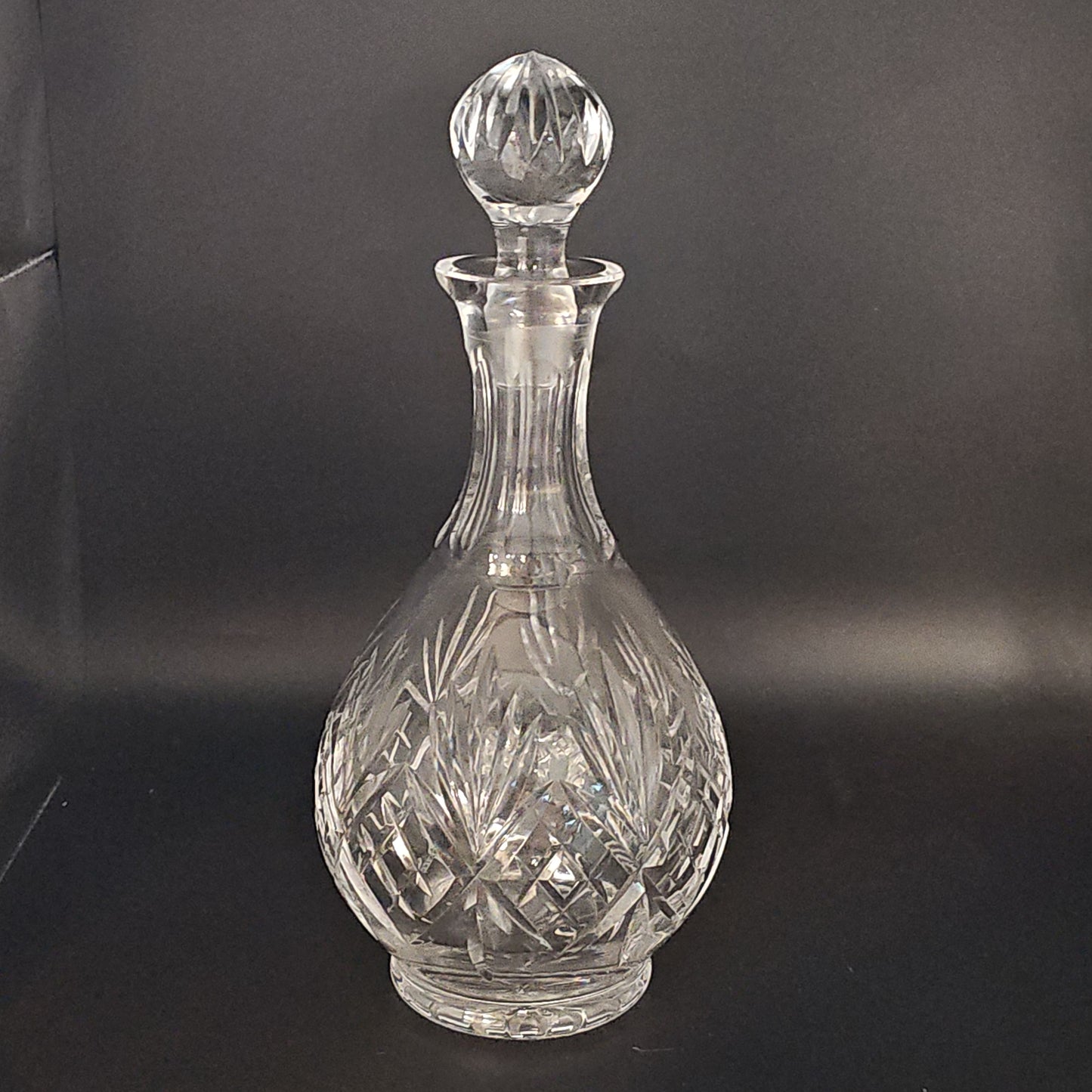 Edinburgh Crystal Kingston Pattern Crystal Decanter. Boxed