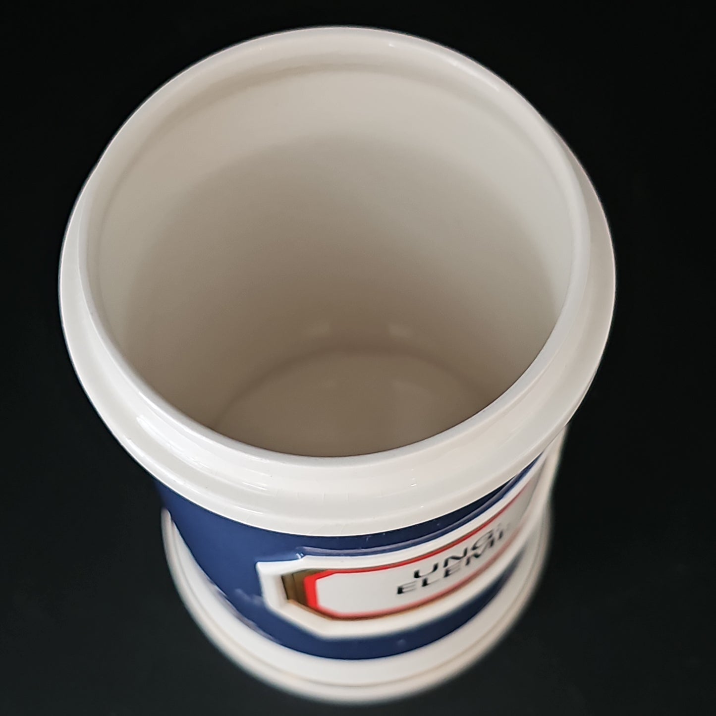 Rare Antique Style Gladstone Pottery Museum Chalsyn Ltd Apothecary Pharmacy Jar. Ung Elemi