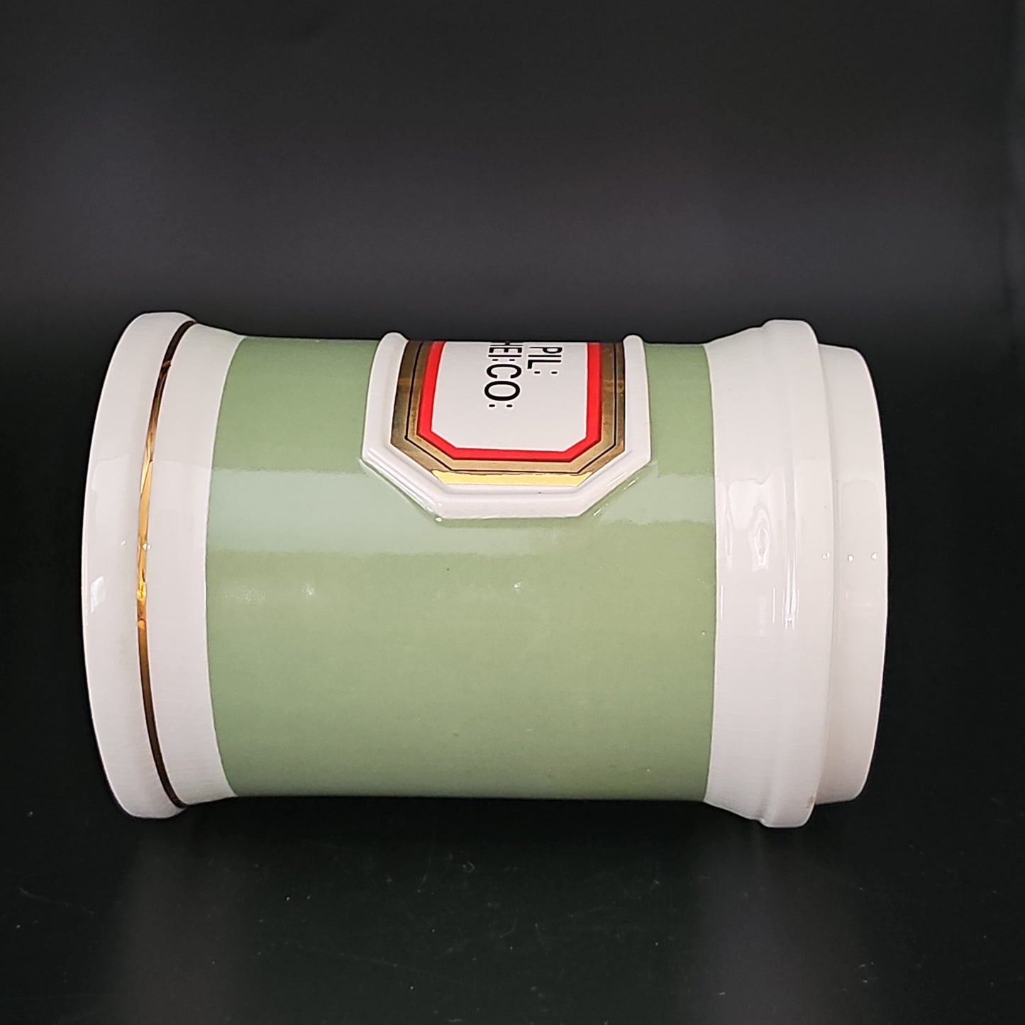 Rare Antique Style Gladstone Pottery Museum Chalsyn Ltd Apothecary Pharmacy Jar.PIL RHEI CO